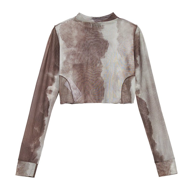 VANN VALRENCÉ Sfumato Long Sleeve T-shirt | MADA IN CHINA