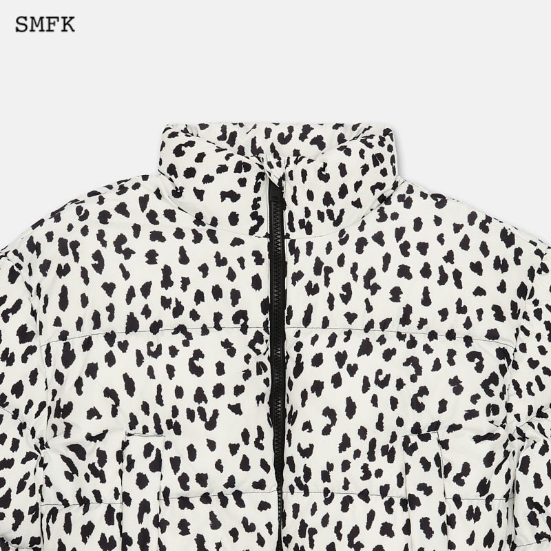 SMFK Short Body Down Jacket In Leopard Print | MADA IN CHINA