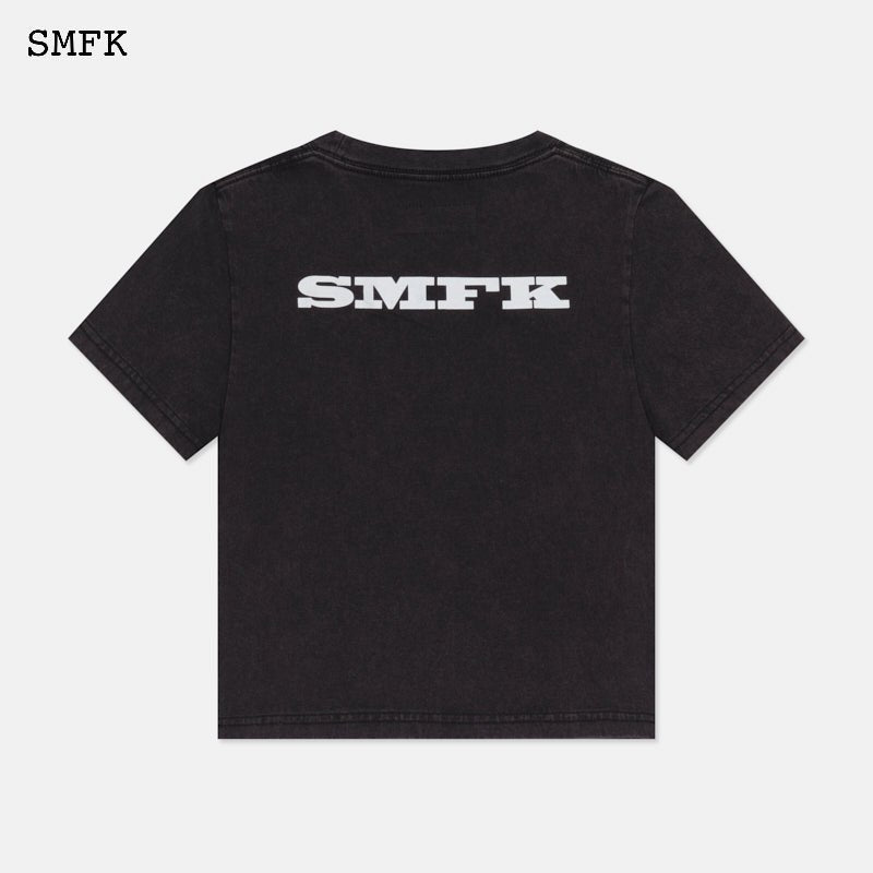 SMFK Skinny Model Grey Tight T-shirt | MADA IN CHINA