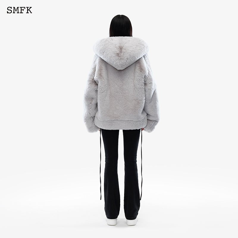 SMFK Snowman Hoodie Grey | MADA IN CHINA