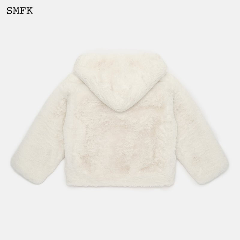 SMFK Snowman Hoodie White | MADA IN CHINA