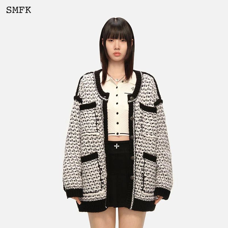 SMFK Stray Cloud Knit Jacket | MADA IN CHINA