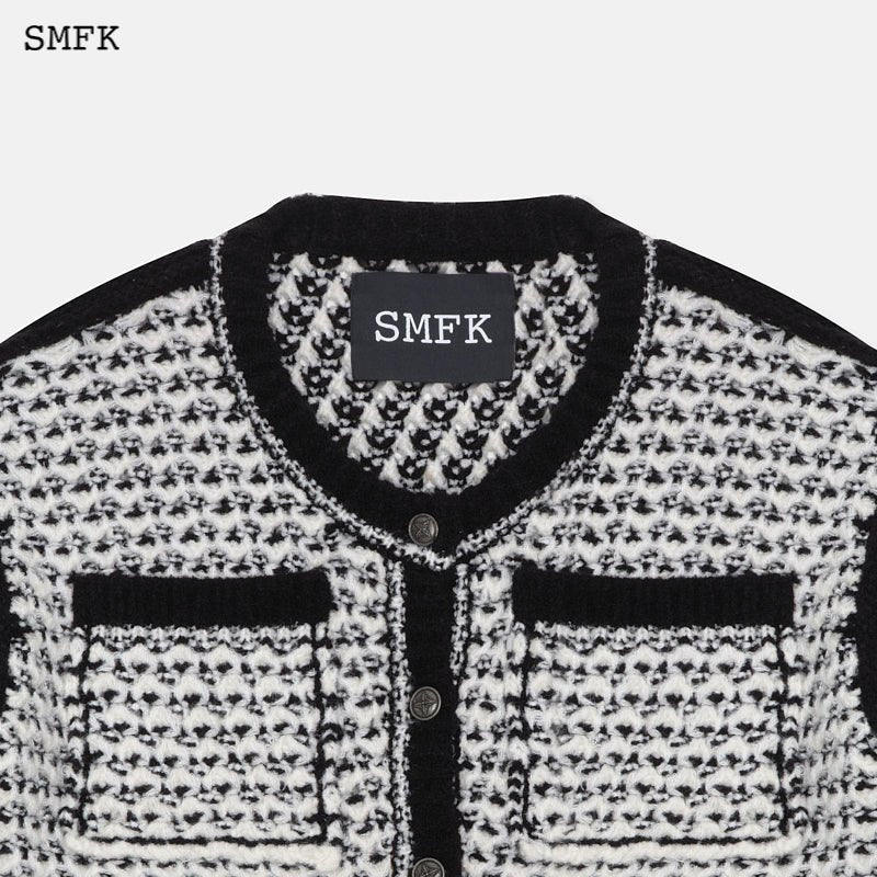 SMFK Stray Cloud Knit Jacket | MADA IN CHINA