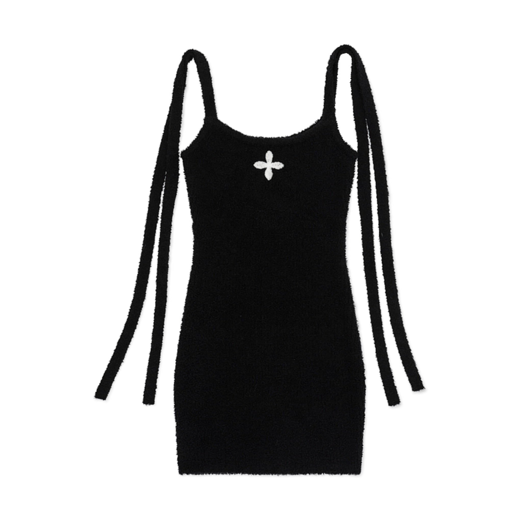 SMFK Stray Wandering Savage Knitted Halter Dress | MADA IN CHINA