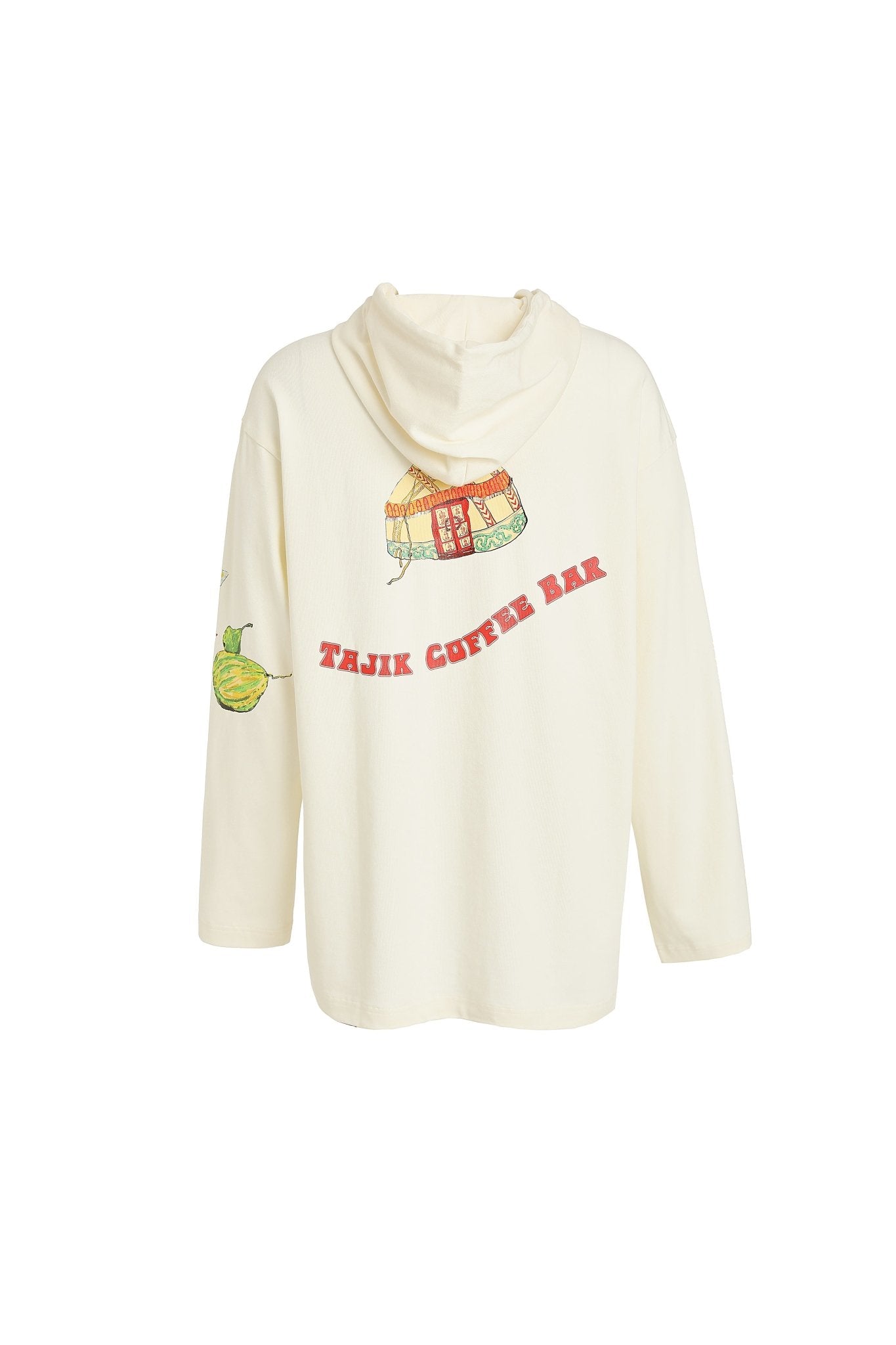 GARCON BY GARCON Tajik Coffee BAR Print Sweatshirt | MADA IN CHINA