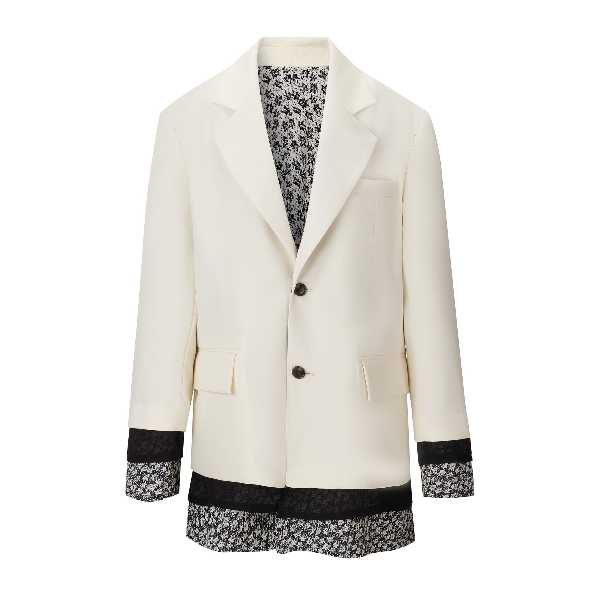 CPLUS SERIES Three Layers Textured Blazer | MADA IN CHINA