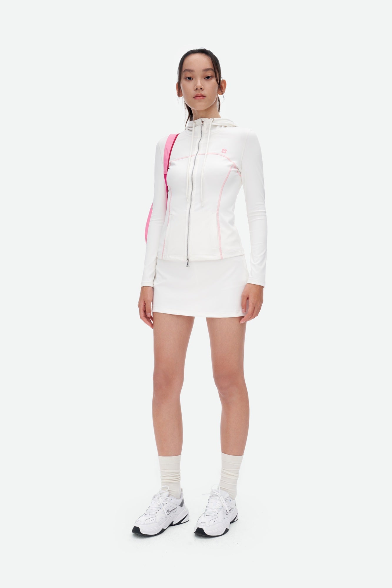 HERLIAN Tight Logo Print Yoga Coat | MADA IN CHINA