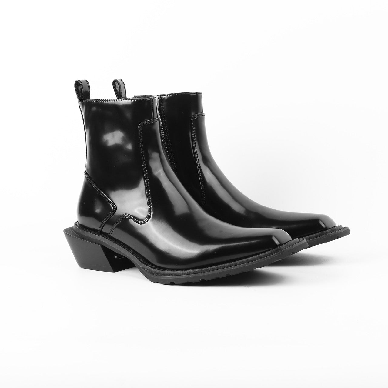 Untitlab untitled#13 Hitch Boots (Shiny Black) | MADA IN CHINA