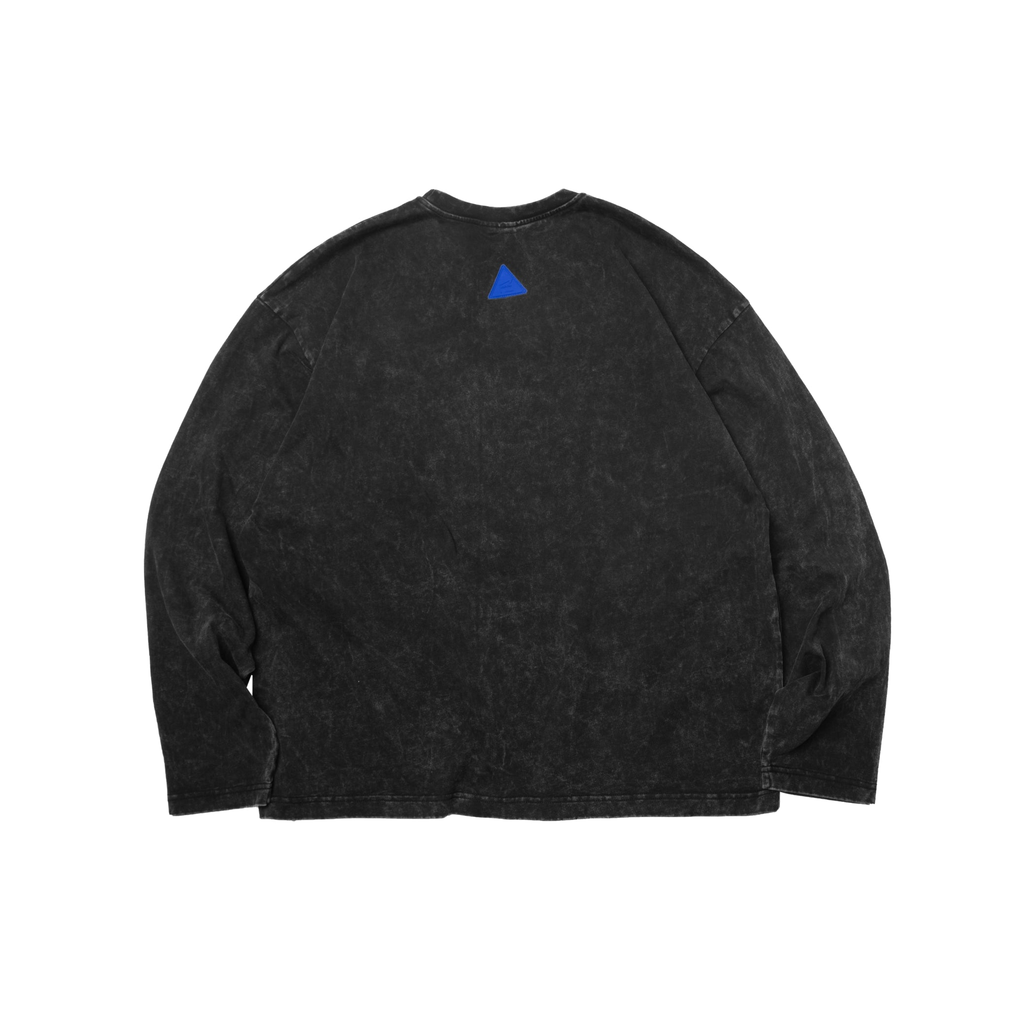 ARCH Washed Logo LS T-shirt black | MADA IN CHINA