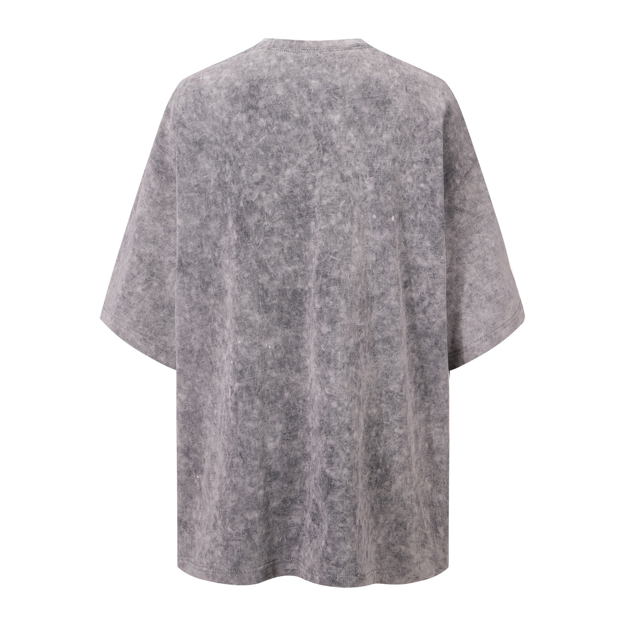 CPLUS SERIES Washed Tie-dye Reverse-font T-shirt | MADA IN CHINA