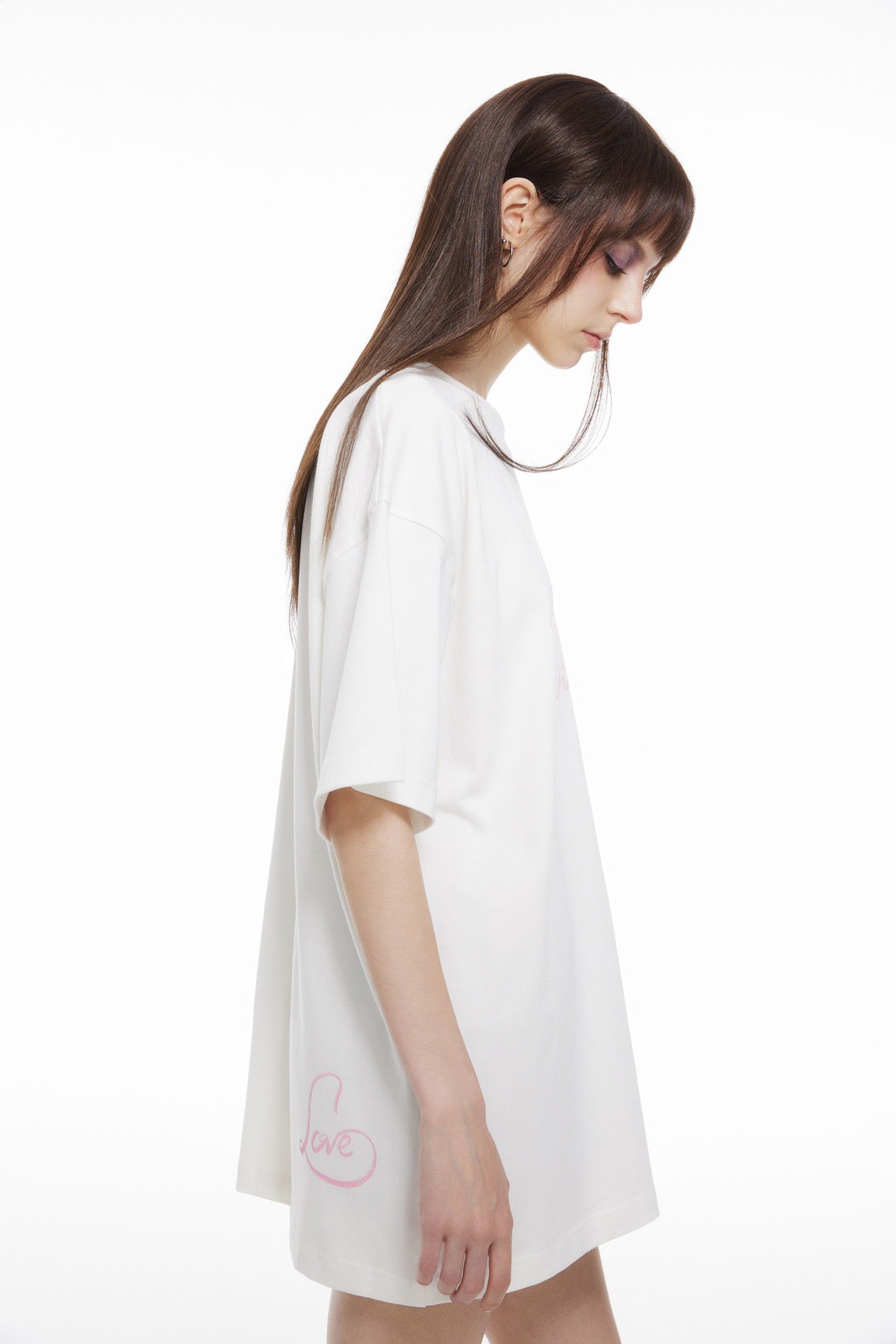 ANN ANDELMAN White 520 Limited OS Short Tee | MADA IN CHINA