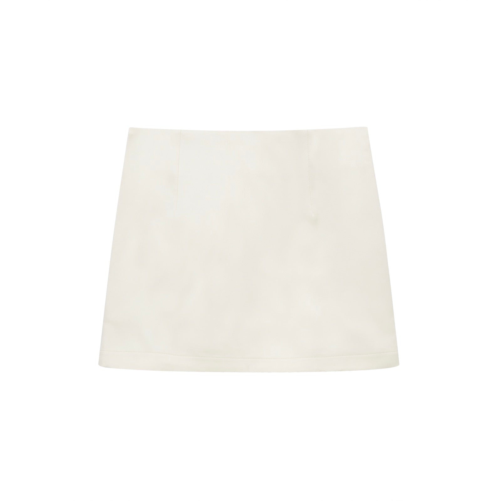 Maca kaka White Brocade Velvet Skirt | MADA IN CHINA