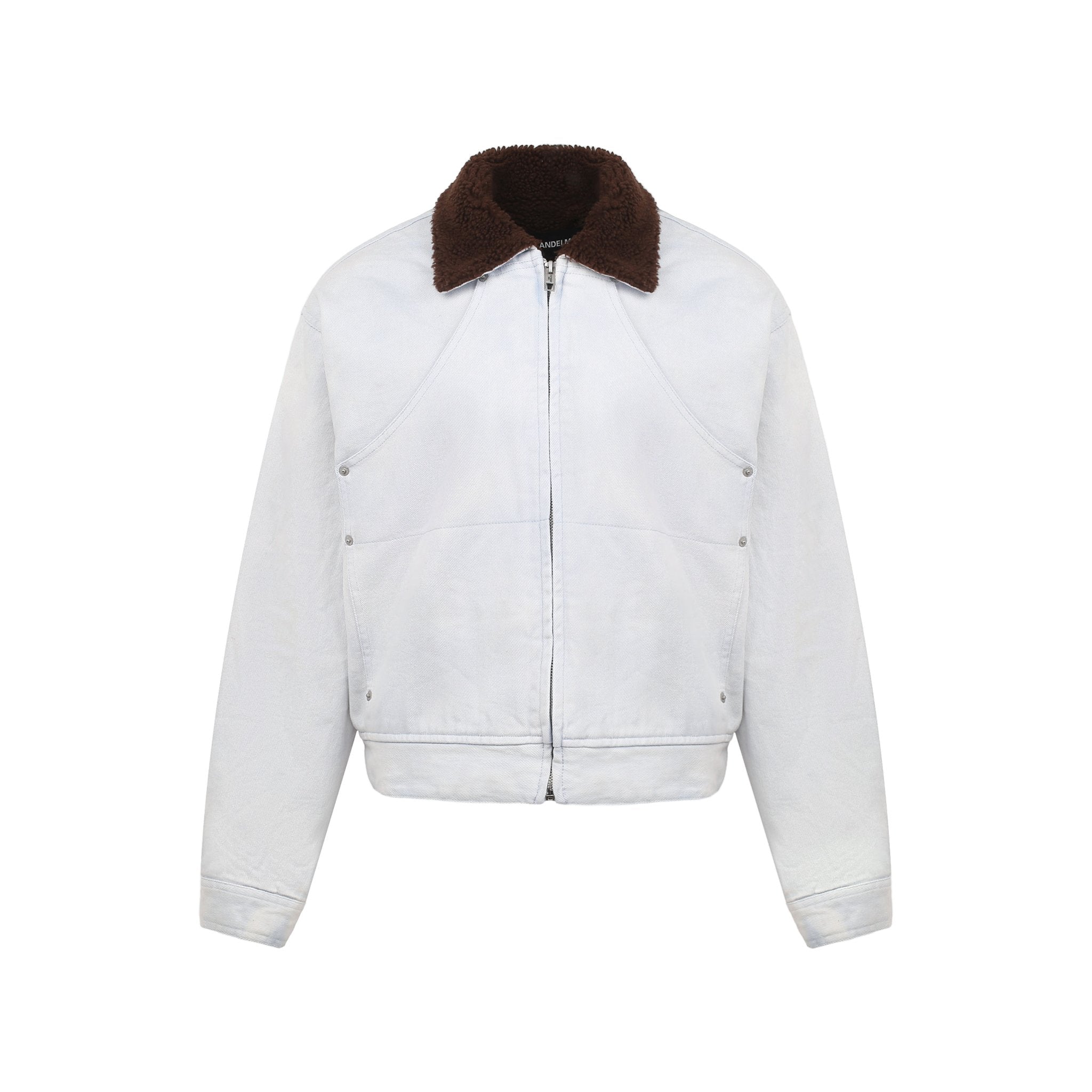 ANN ANDELMAN White Denim Jacket | MADA IN CHINA