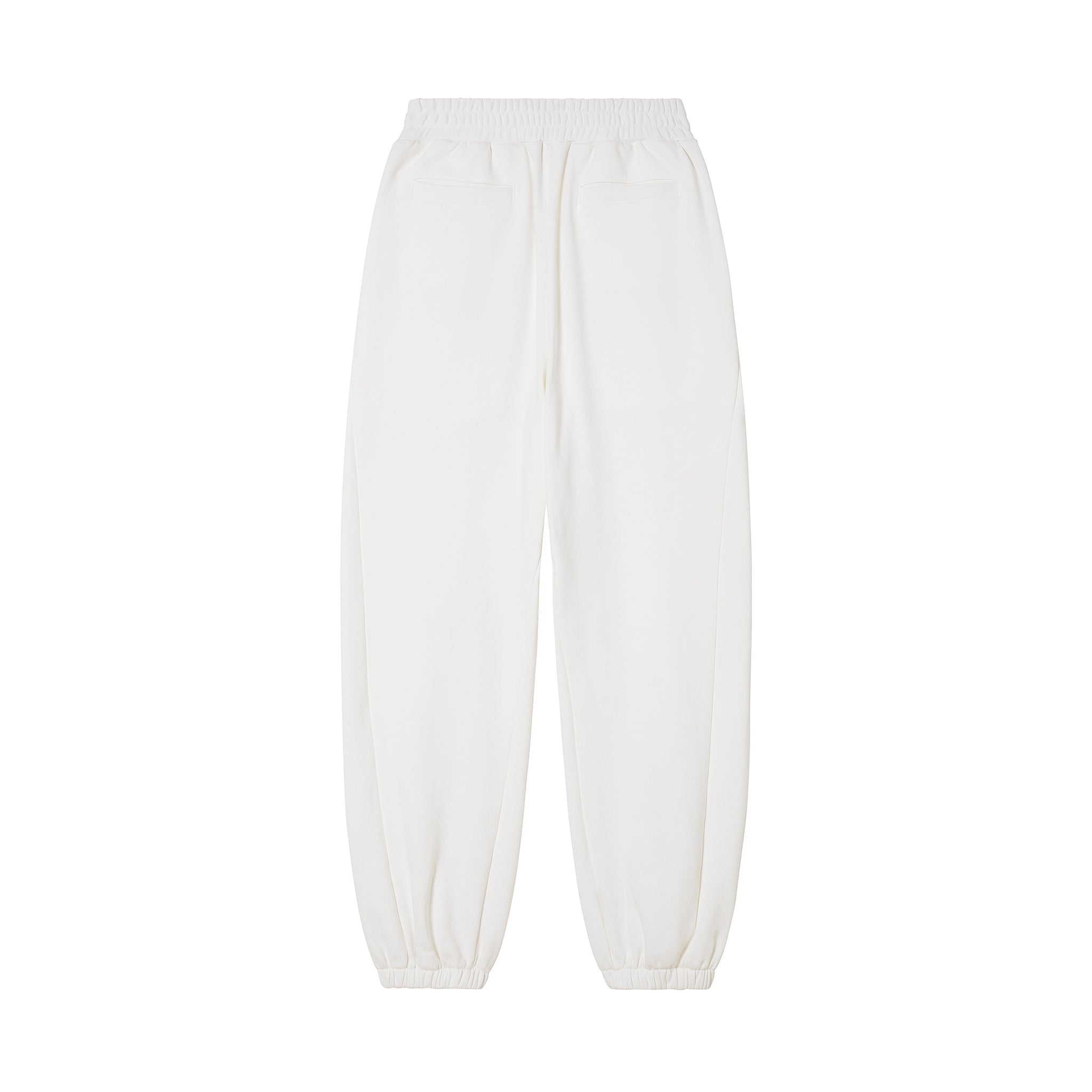 HERLIAN White Heart Hugging Fish Sweat Pant | MADA IN CHINA