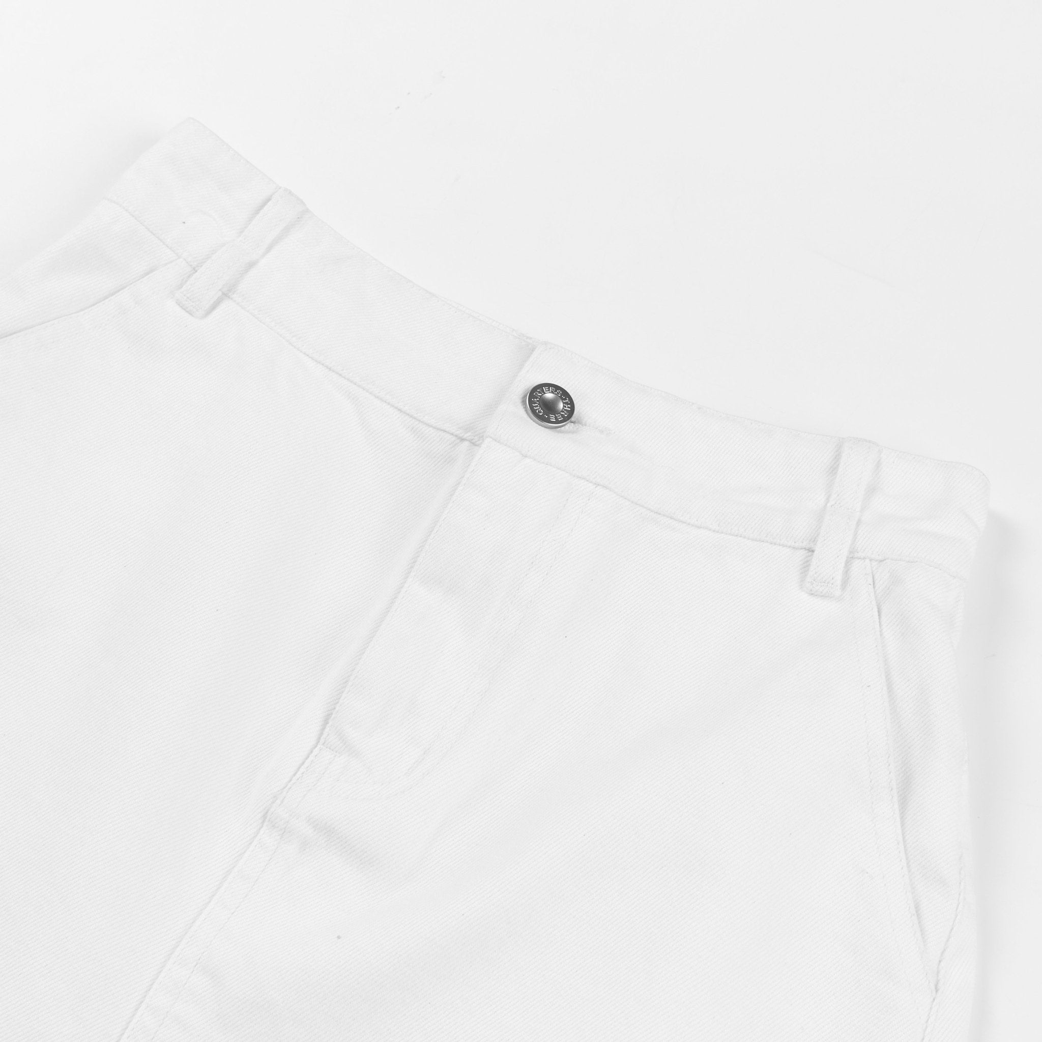 THREE QUARTERS White Jean Skirt | MADA IN CHINA