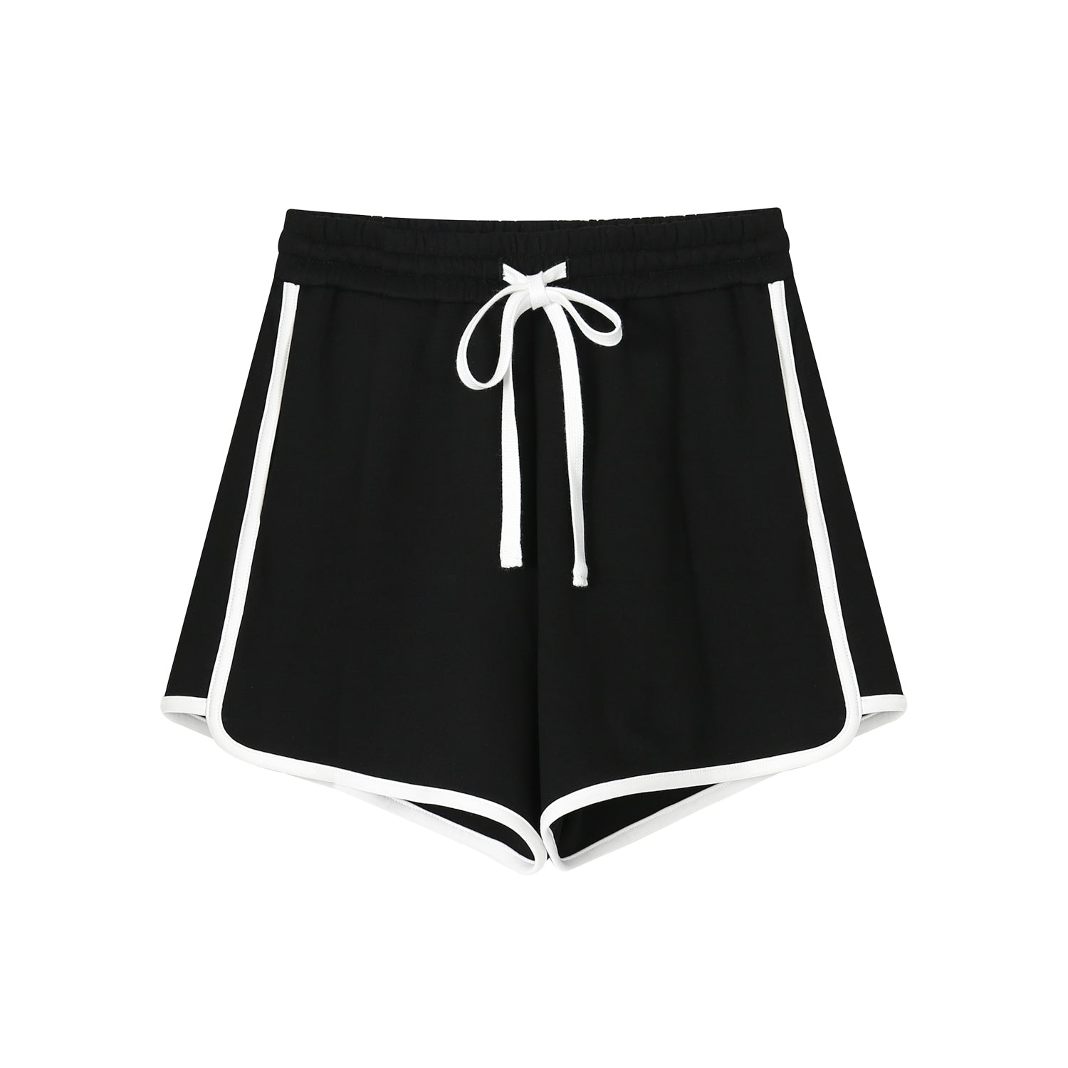 SOMESOWE White Logo Letter Polo Shorts | MADA IN CHINA