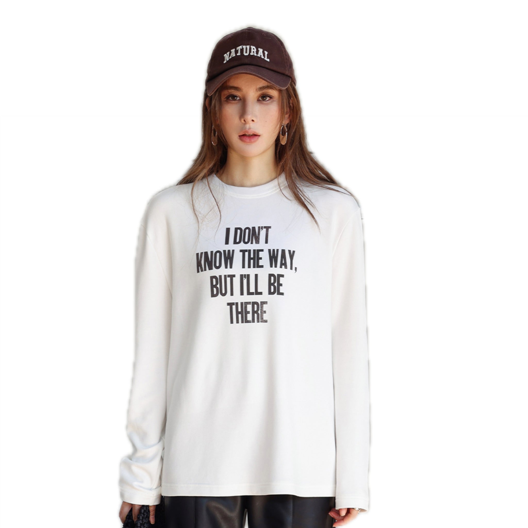 SOMESOWE White Padded Letter Print T-Shirt | MADA IN CHINA