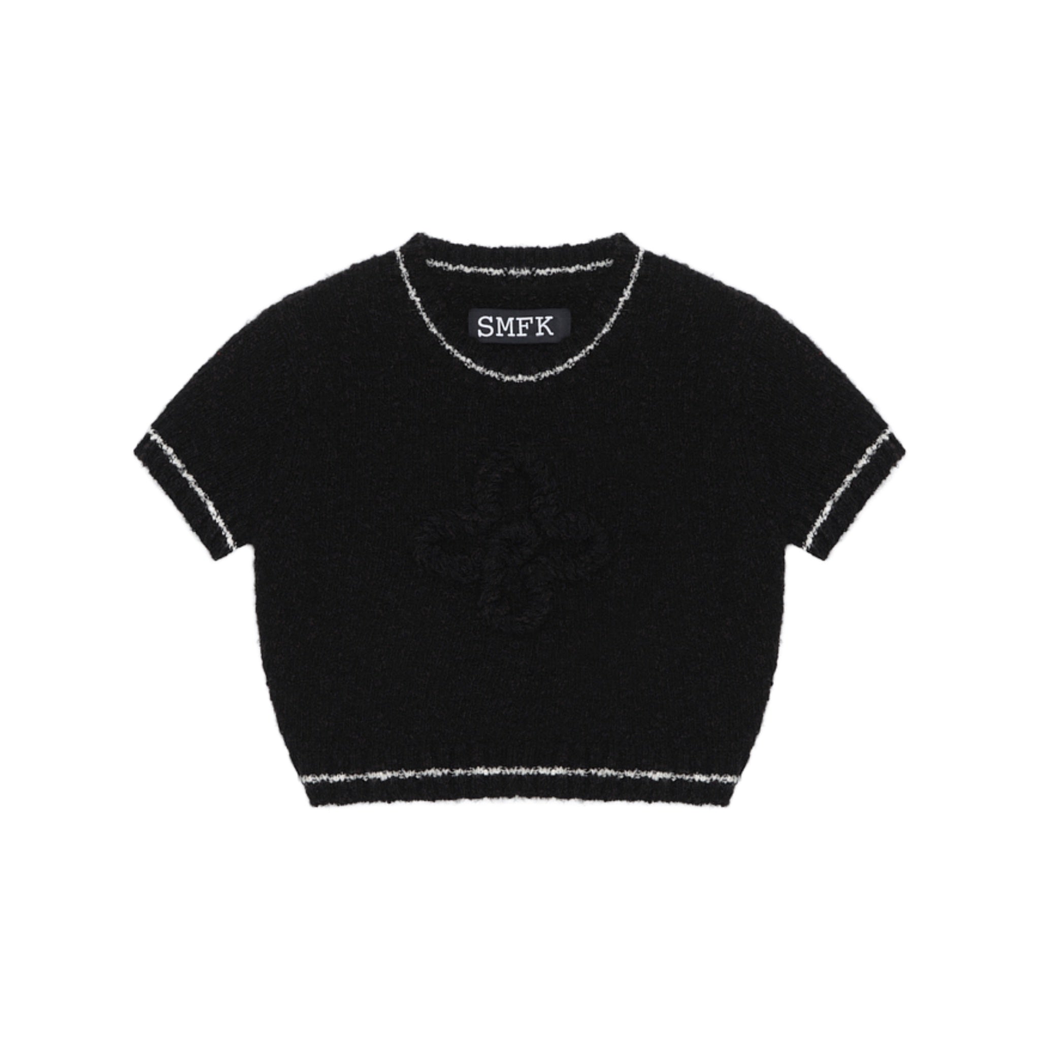 SMFK Wild World Knit Short Tee | MADA IN CHINA