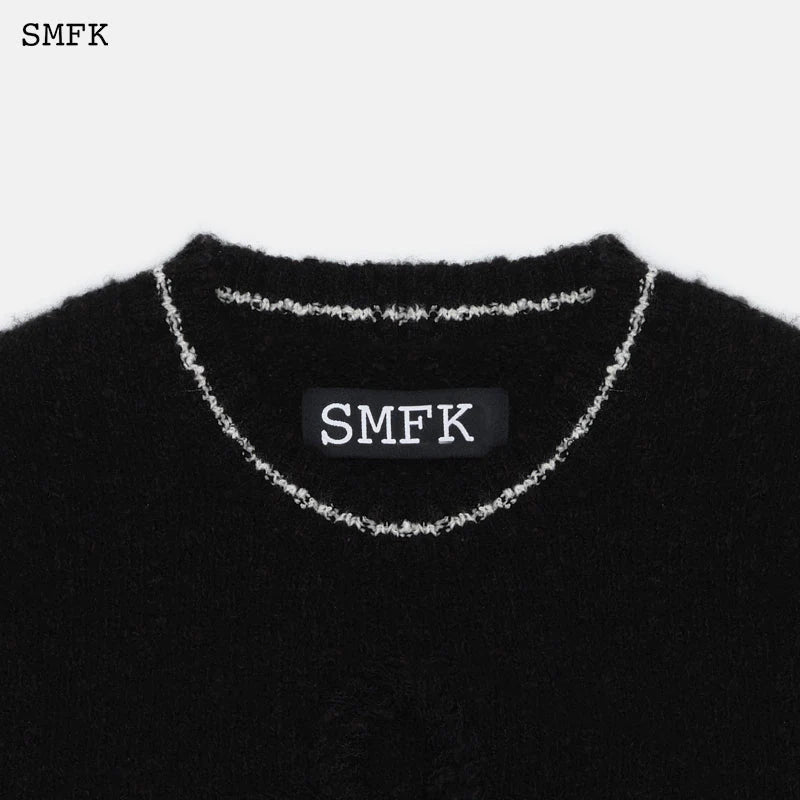 SMFK Wild World Knit Short Tee | MADA IN CHINA