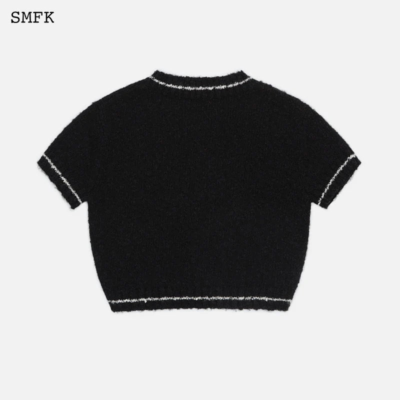 SMFK Wild World Knit Short Tee | MADA IN CHINA