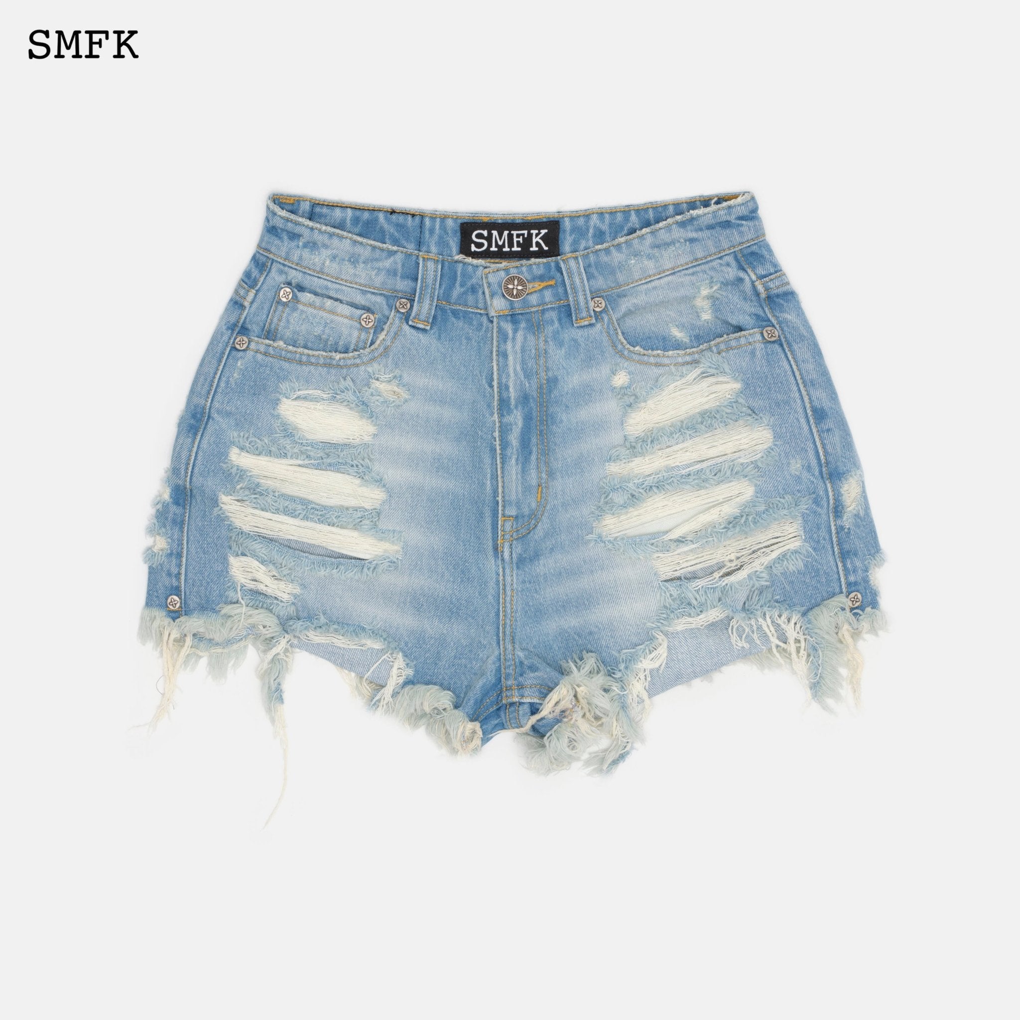 SMFK Wild World Short Blue Jeans | MADA IN CHINA