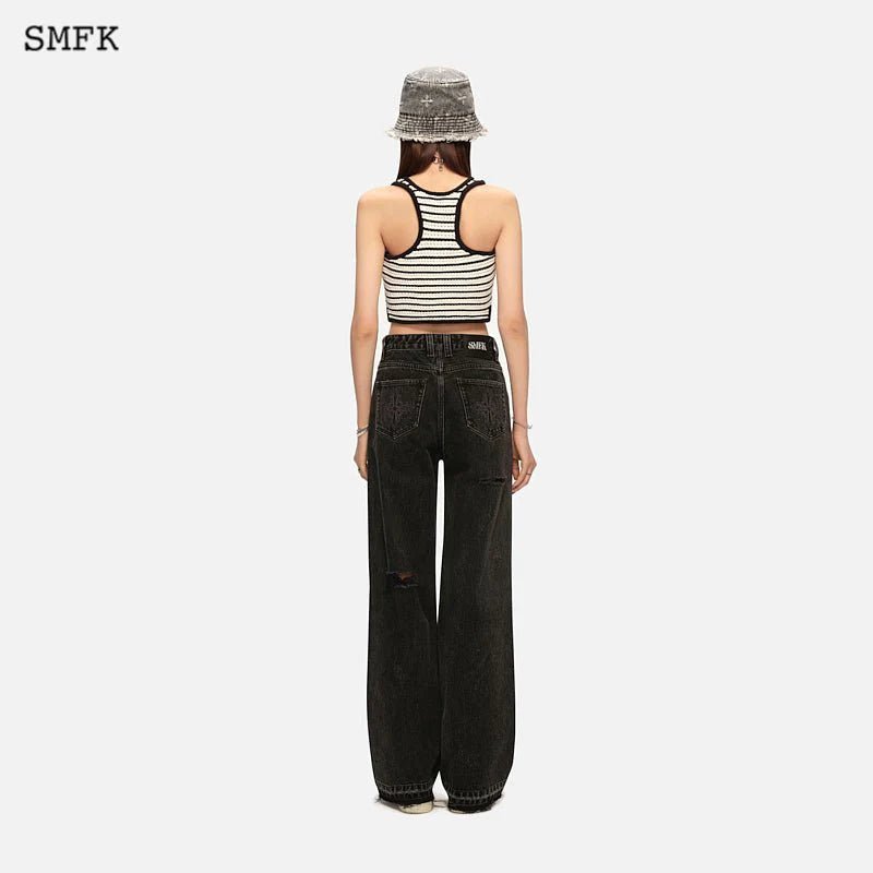 SMFK Wild World Wandering Jeans Black | MADA IN CHINA