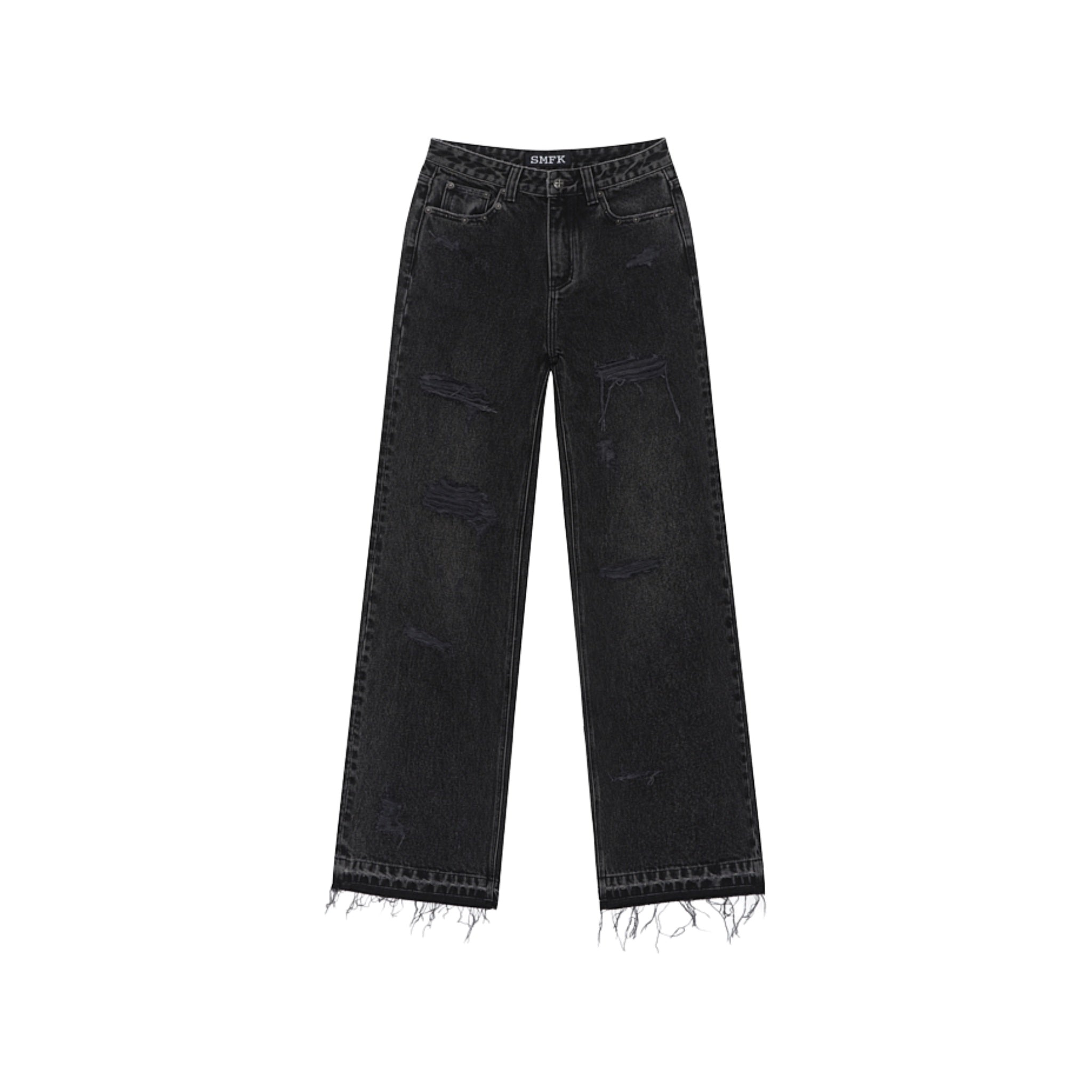 SMFK Wild World Wandering Jeans Black | MADA IN CHINA