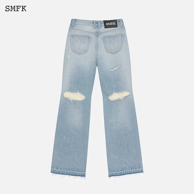 SMFK Wild World Wandering Jeans Blue | MADA IN CHINA