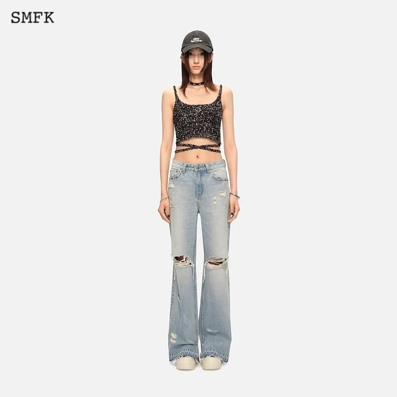 SMFK Wild World Wandering Jeans Blue | MADA IN CHINA