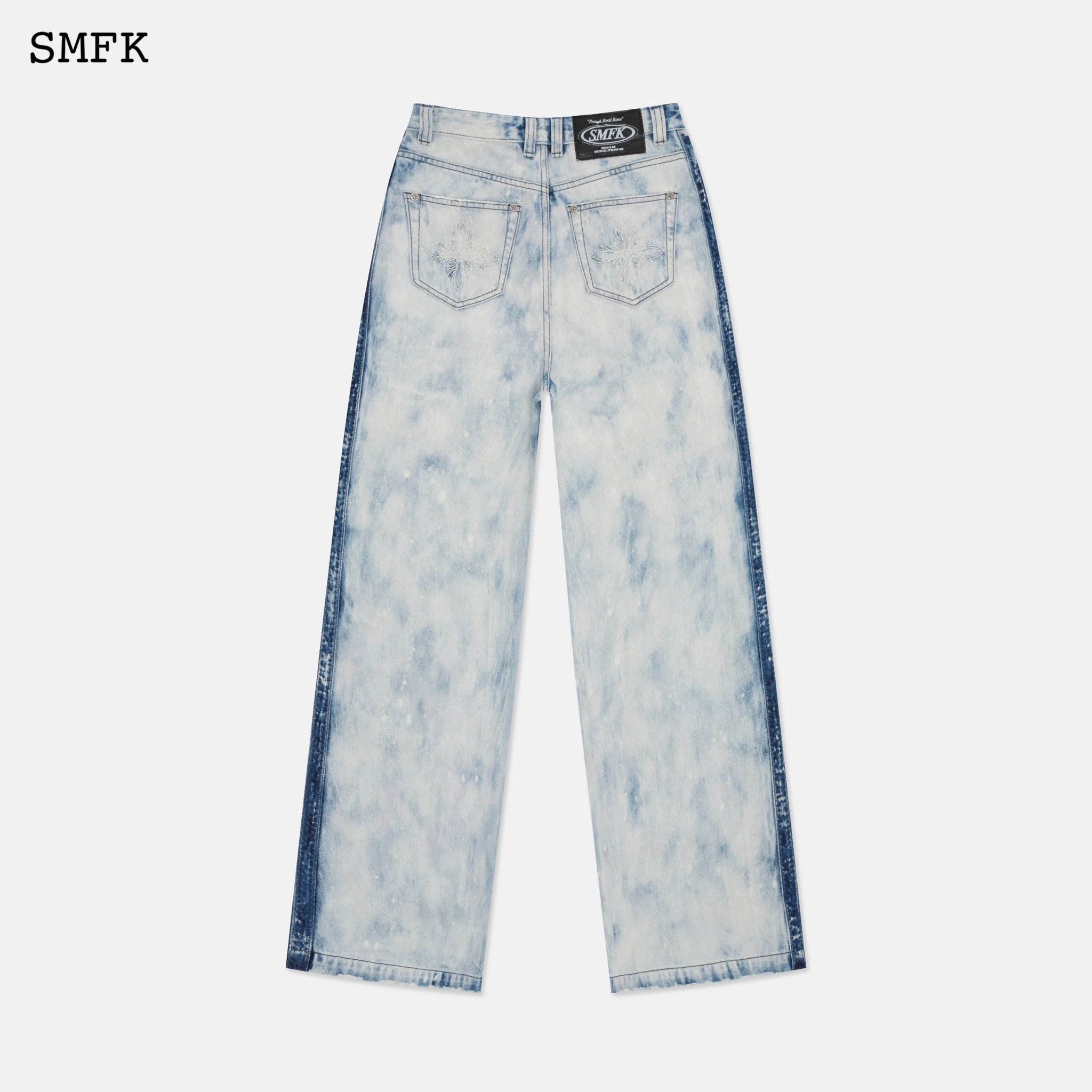 SMFK Wilderness Camouflage Blue Jeans | MADA IN CHINA