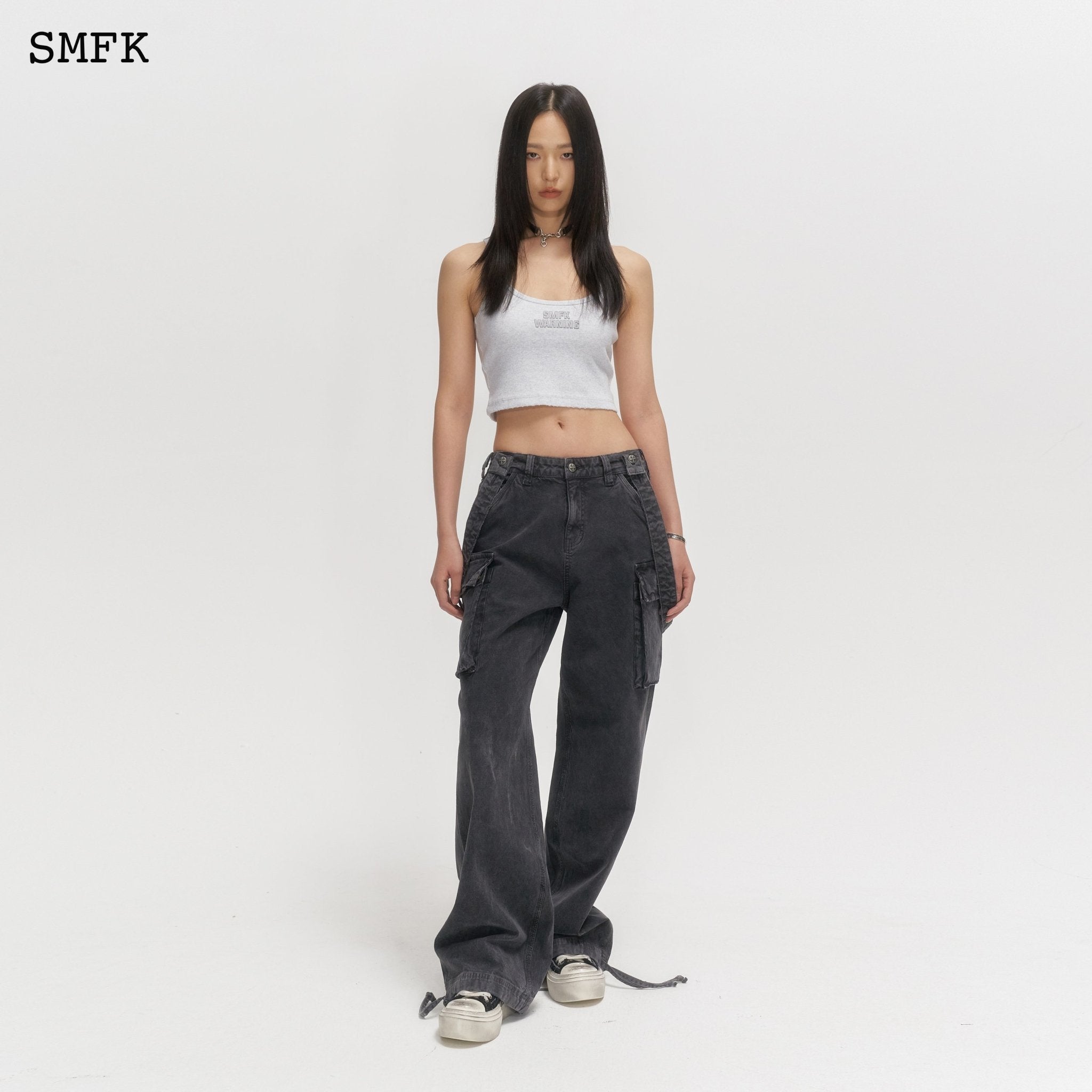 SMFK Wilderness Grey Cargo Pants | MADA IN CHINA