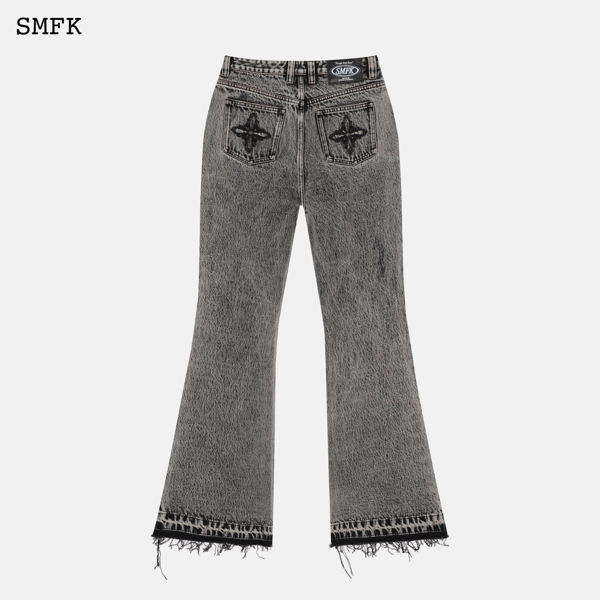 SMFK Wilderness Wandering Mermaid Light Grey Jeans | MADA IN CHINA