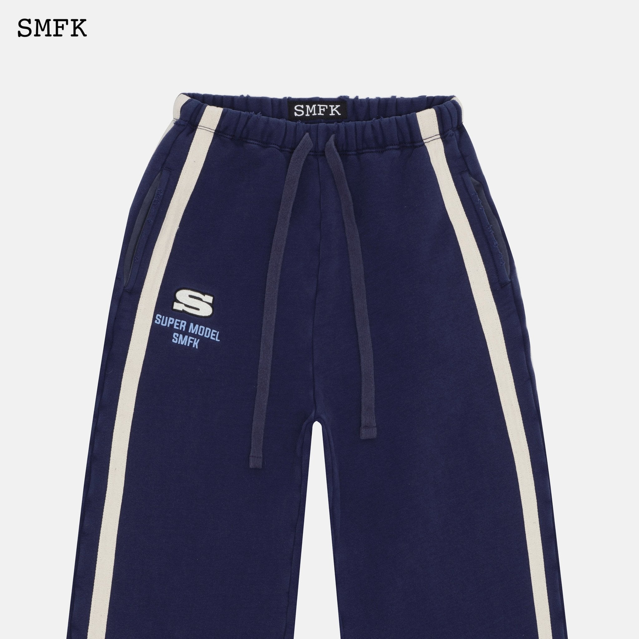 SMFK Wilderness Wandering Navy Sport Pants | MADA IN CHINA