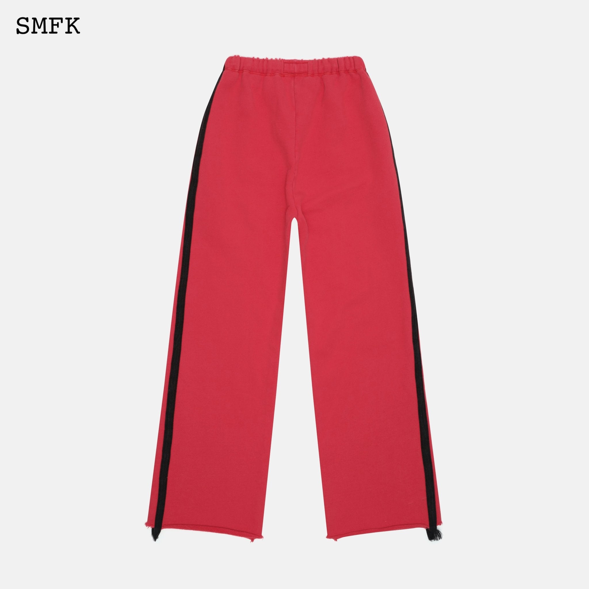 SMFK Wilderness Wandering Red Sport Pants | MADA IN CHINA