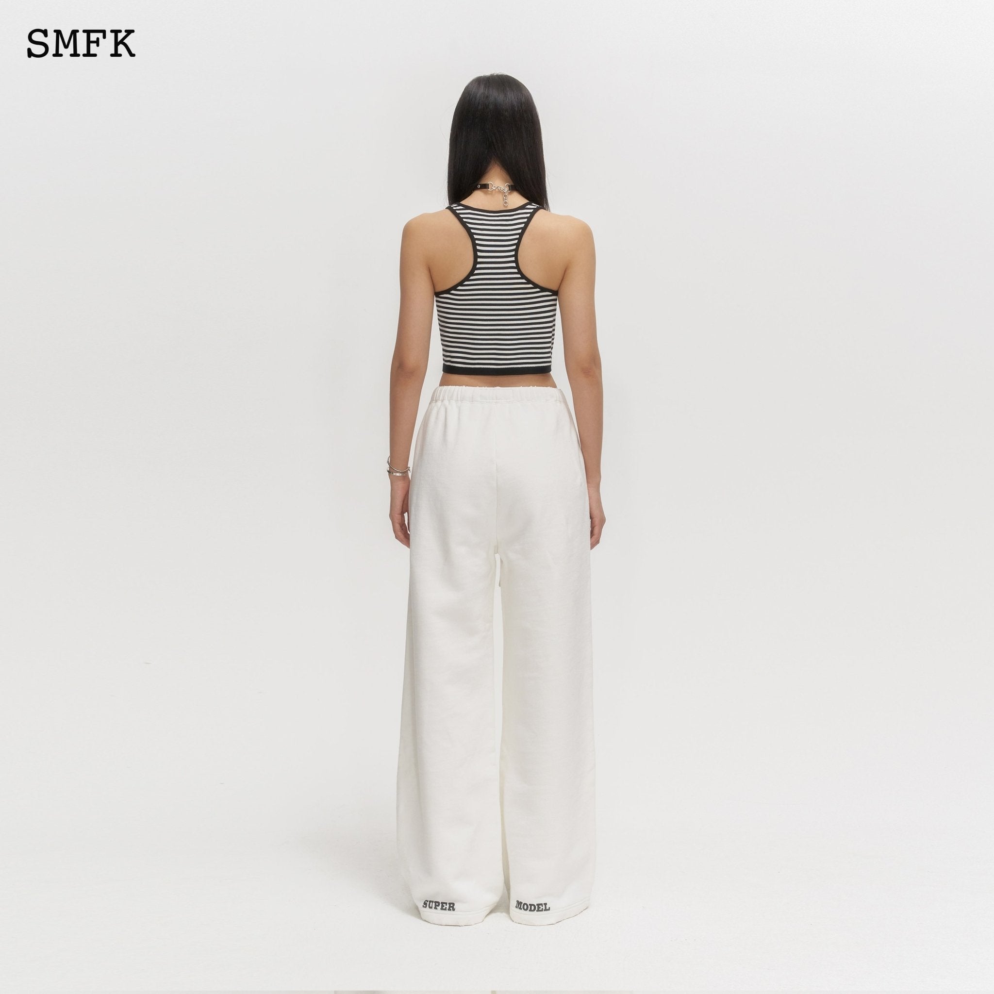 SMFK Wilderness Wandering White Sport Pants | MADA IN CHINA