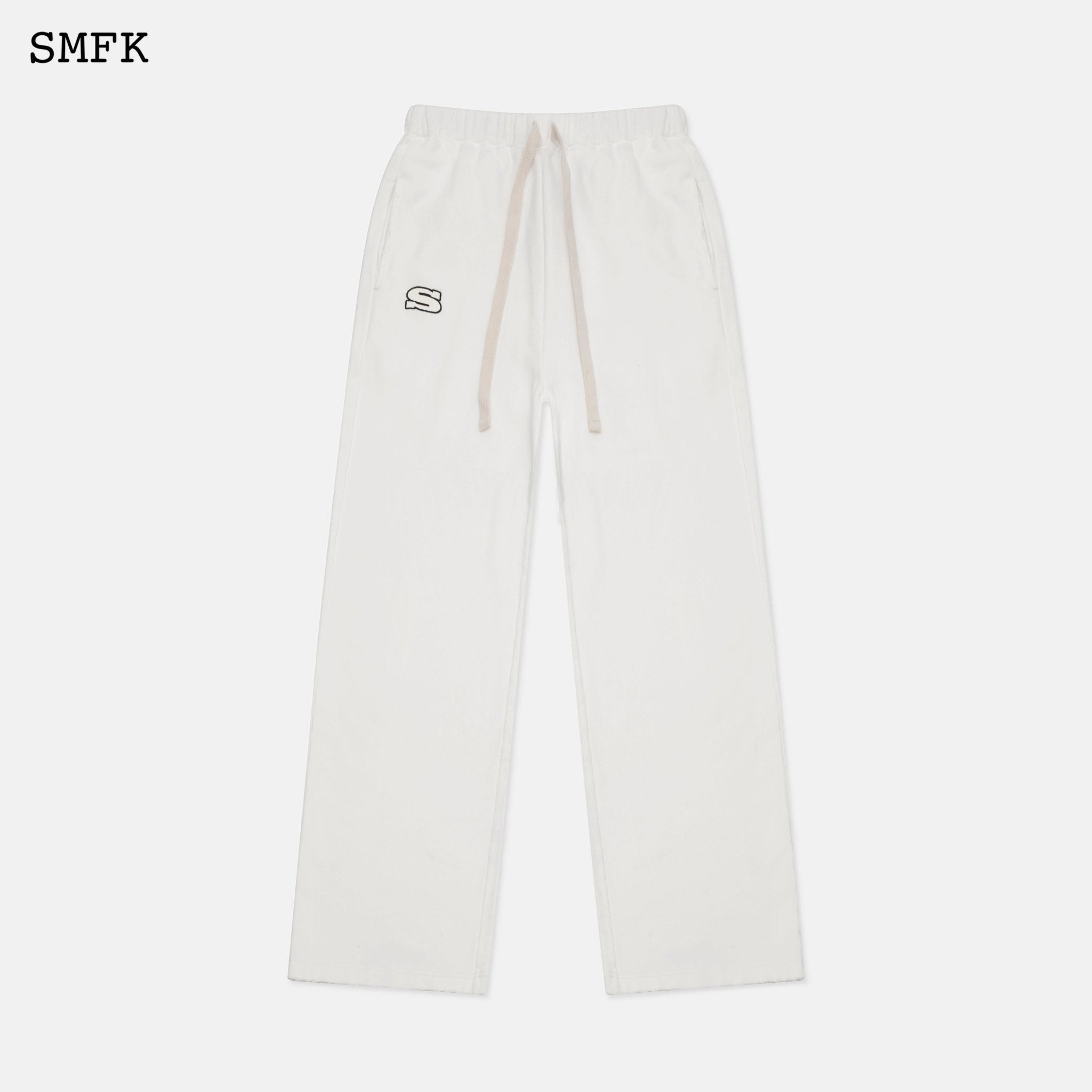 SMFK Wilderness Wandering White Sport Pants | MADA IN CHINA