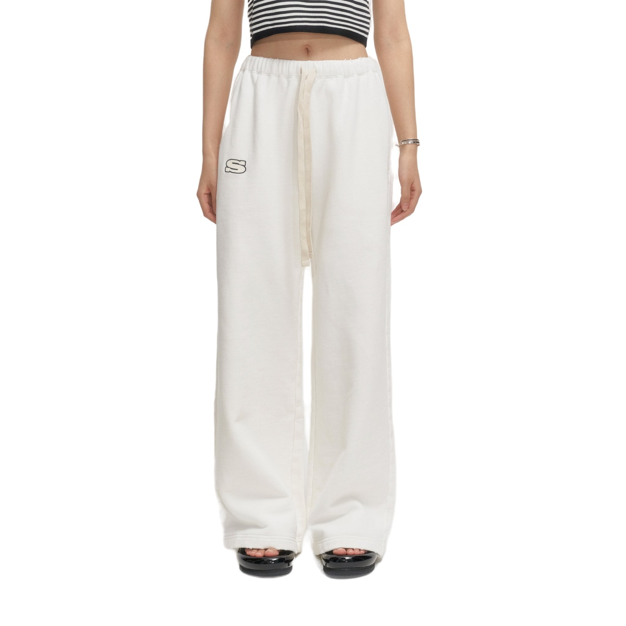 SMFK Wilderness Wandering White Sport Pants | MADA IN CHINA