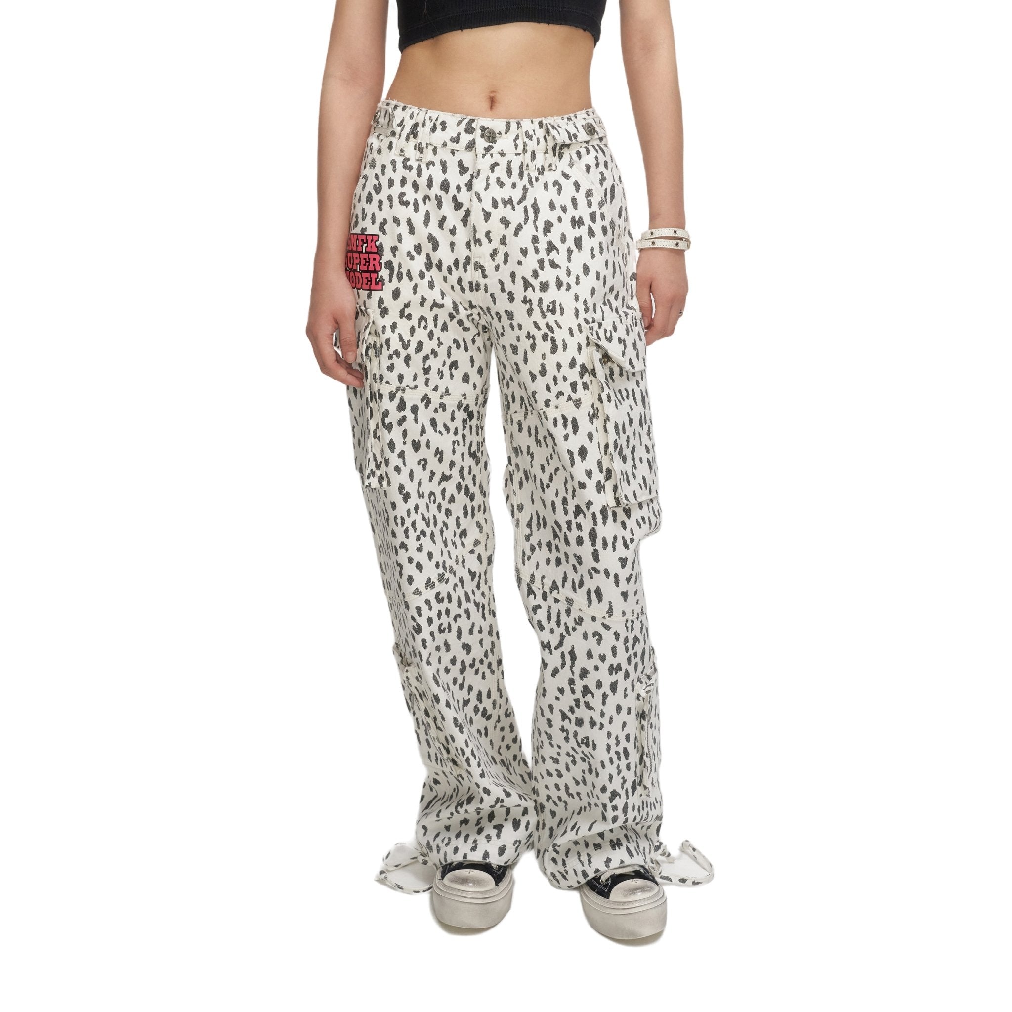 SMFK Wilderness White Leopard Climbing Trousers | MADA IN CHINA