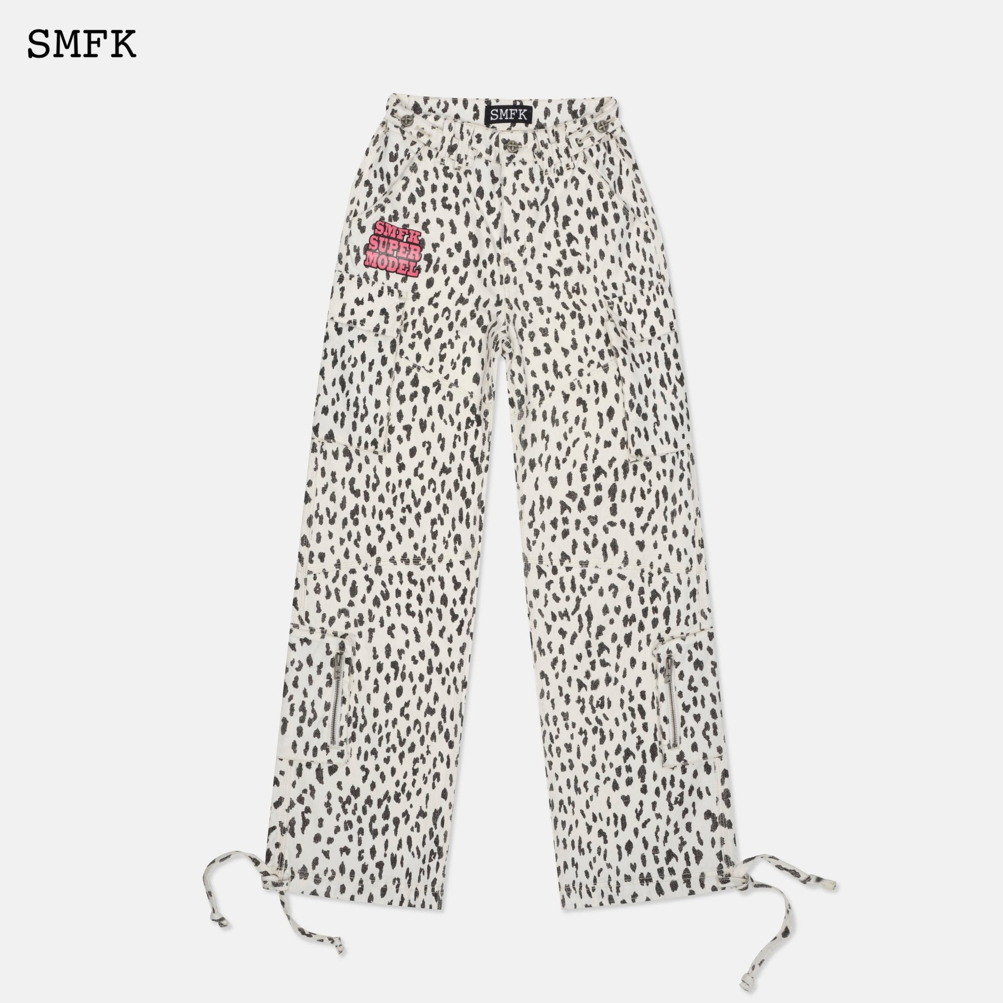 SMFK Wilderness White Leopard Climbing Trousers | MADA IN CHINA