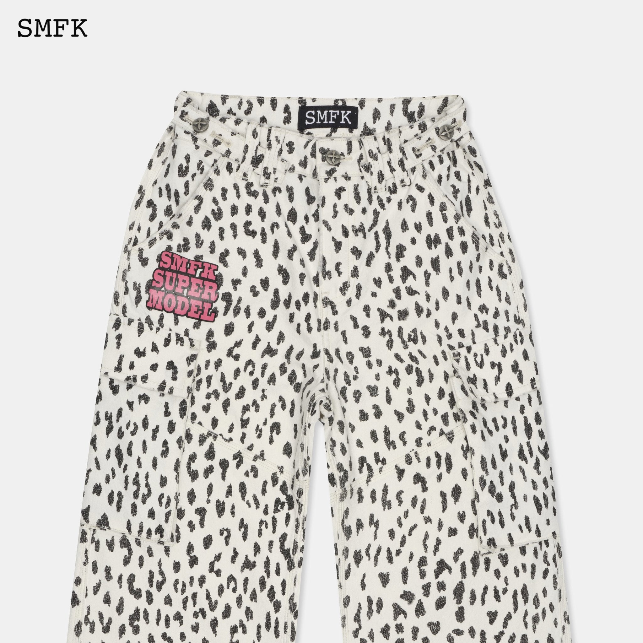 SMFK Wilderness White Leopard Climbing Trousers | MADA IN CHINA