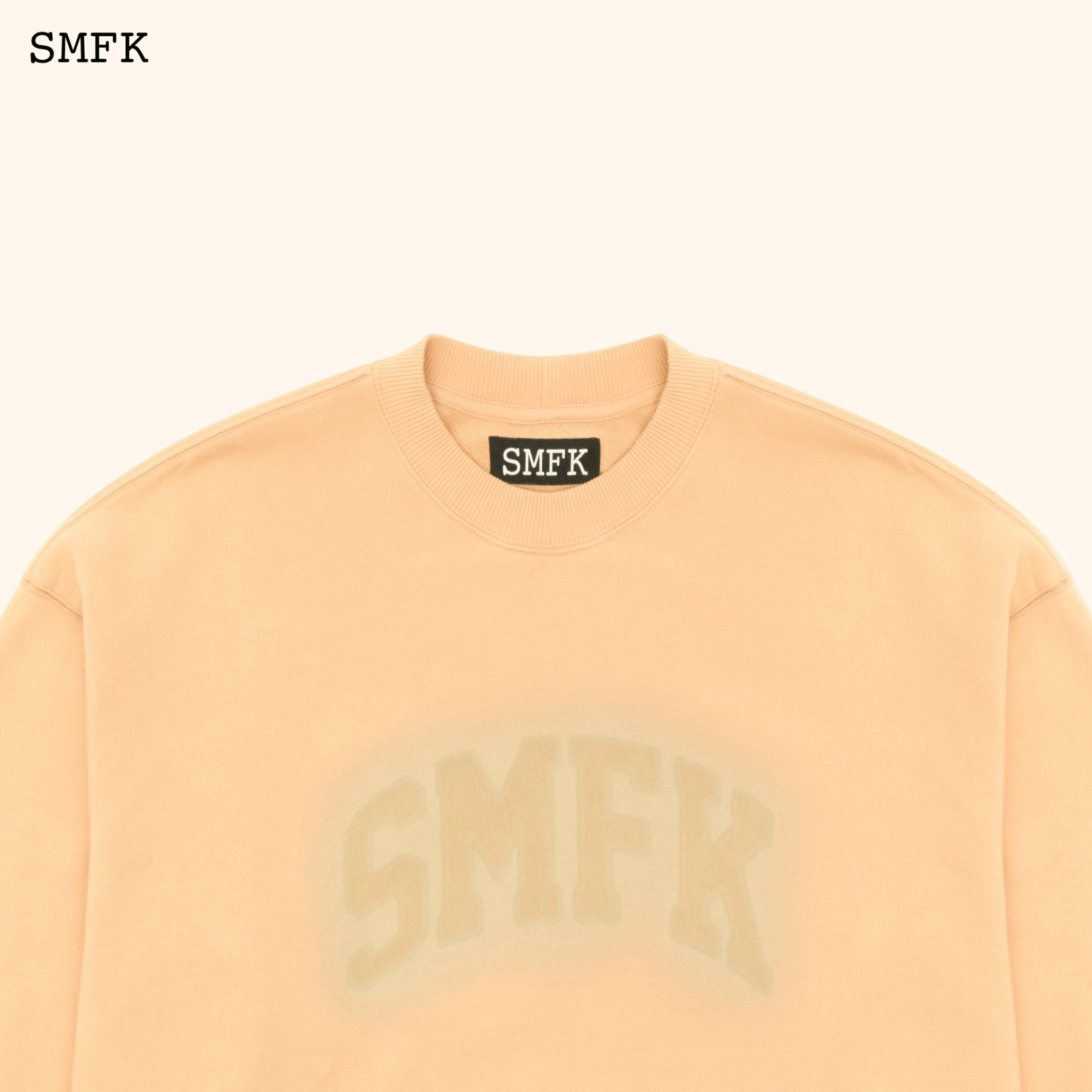 SMFK WildWolrd Desert Camping Oversize Hoodie In Wheat | MADA IN CHINA