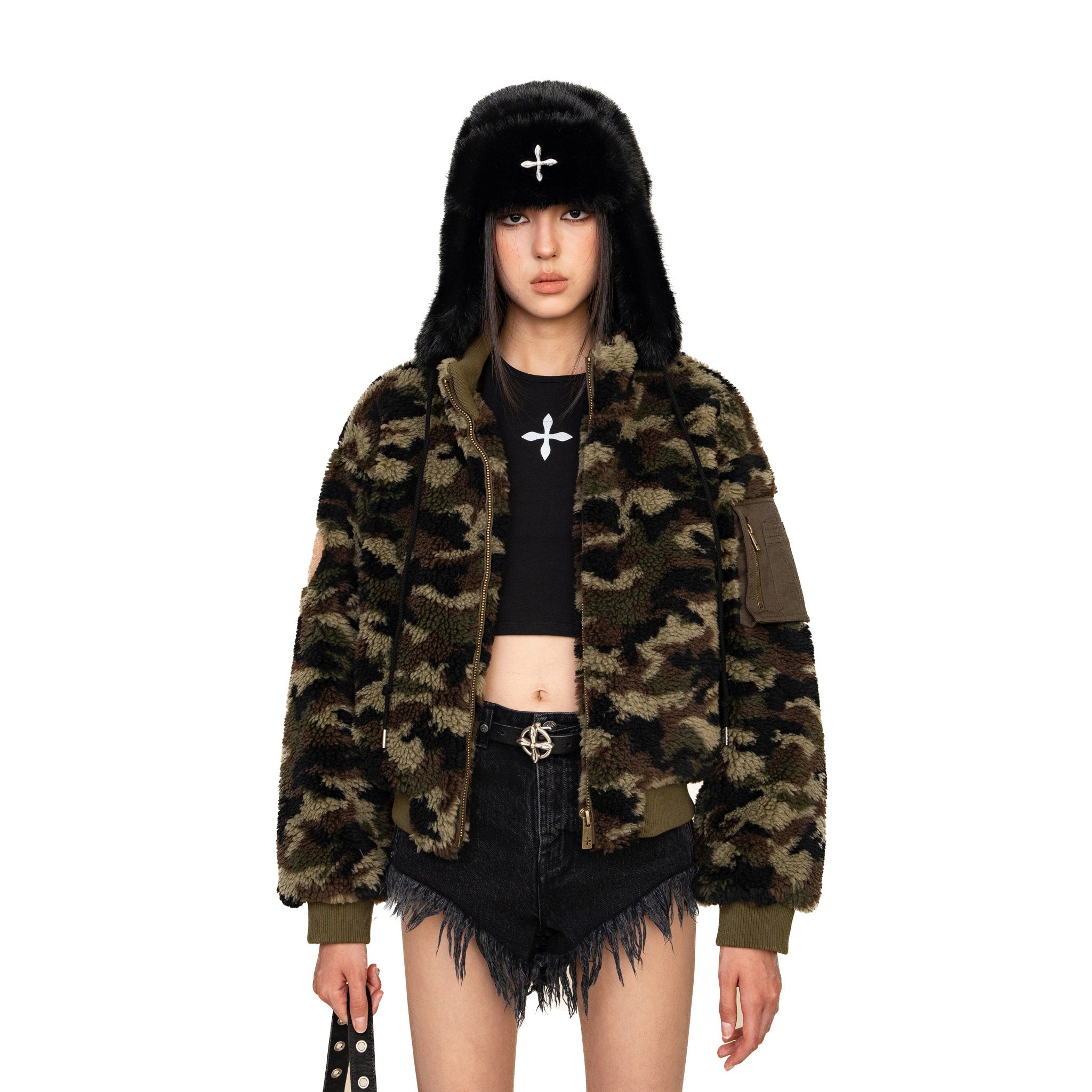 SMFK WildWorld Adventure Camouflage Stand Collar Jacket | MADA IN CHINA