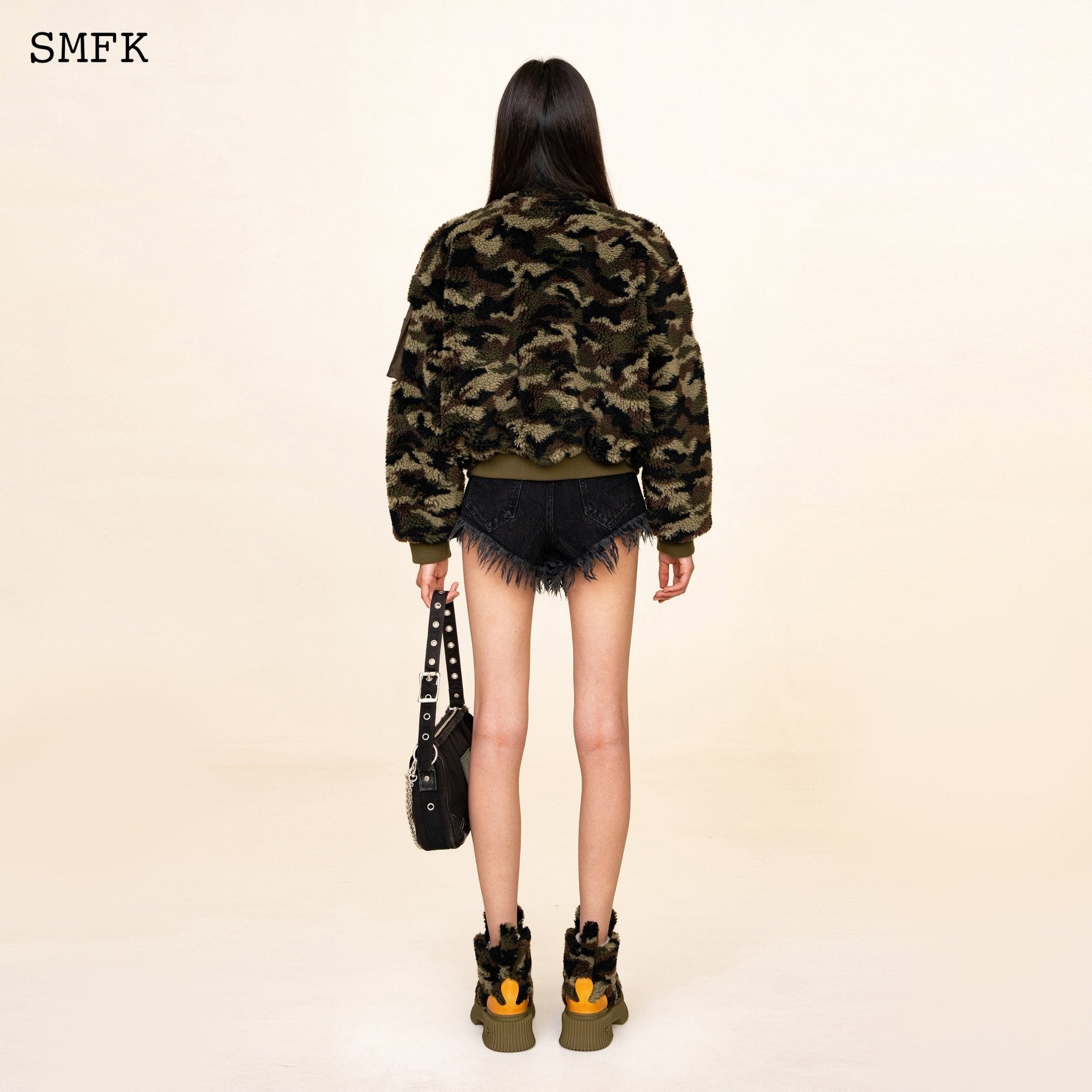 SMFK WildWorld Adventure Camouflage Stand Collar Jacket | MADA IN CHINA