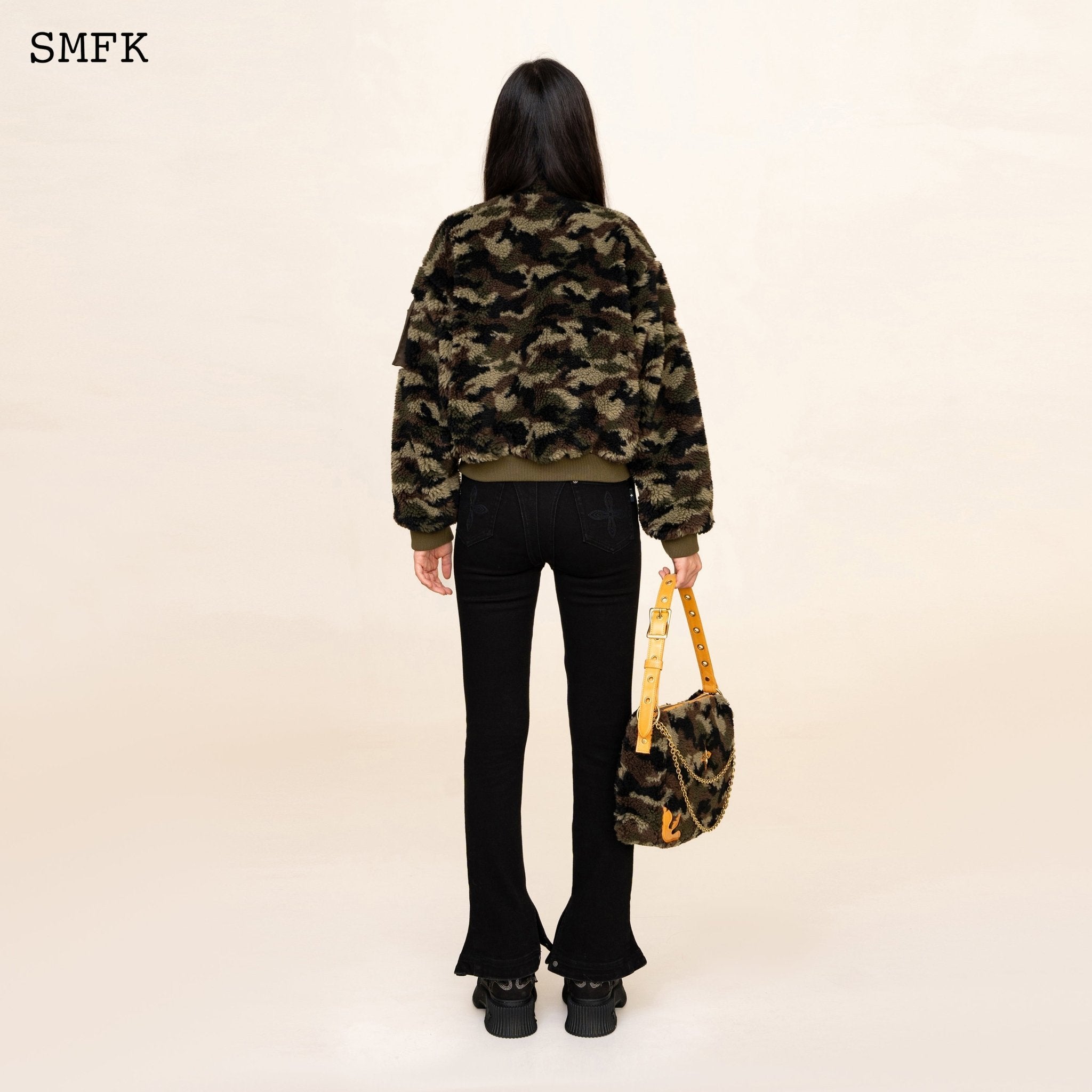 SMFK WildWorld Adventure Camouflage Stand Collar Jacket | MADA IN CHINA