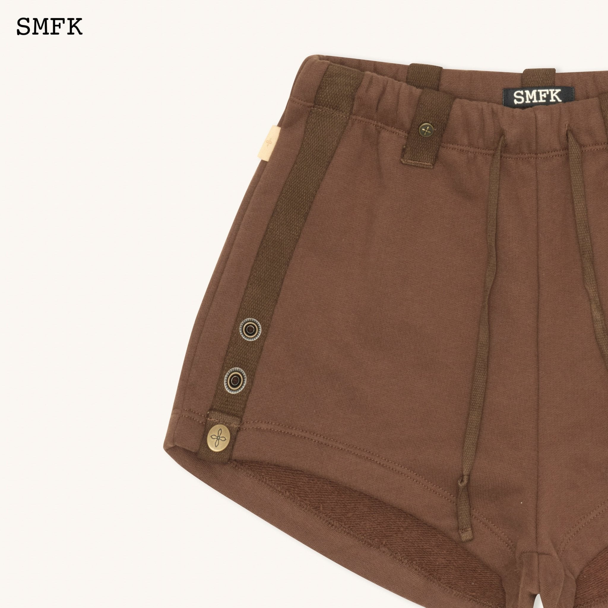 SMFK WildWorld Adventure Camping Shorts In Brown | MADA IN CHINA