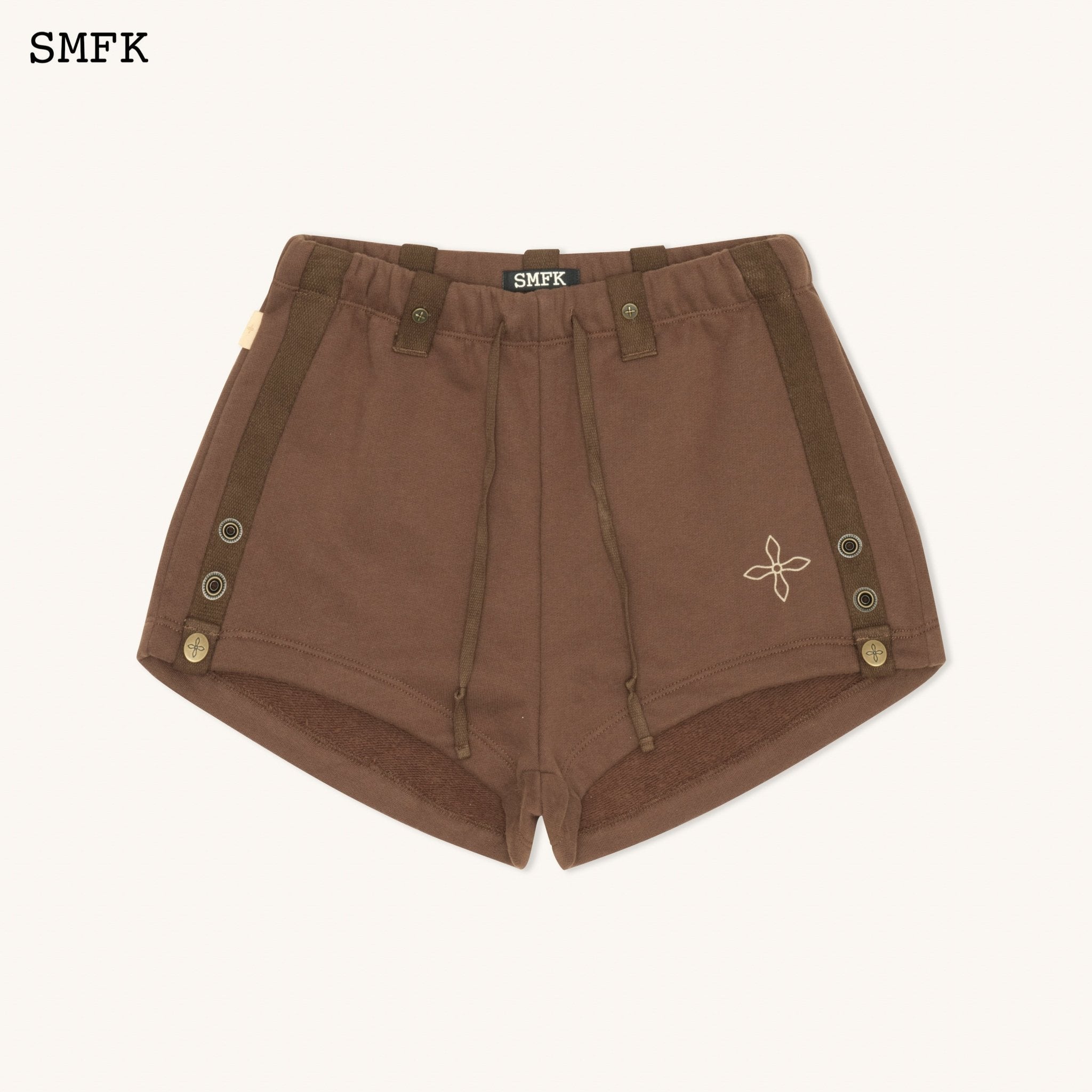 SMFK WildWorld Adventure Camping Shorts In Brown | MADA IN CHINA