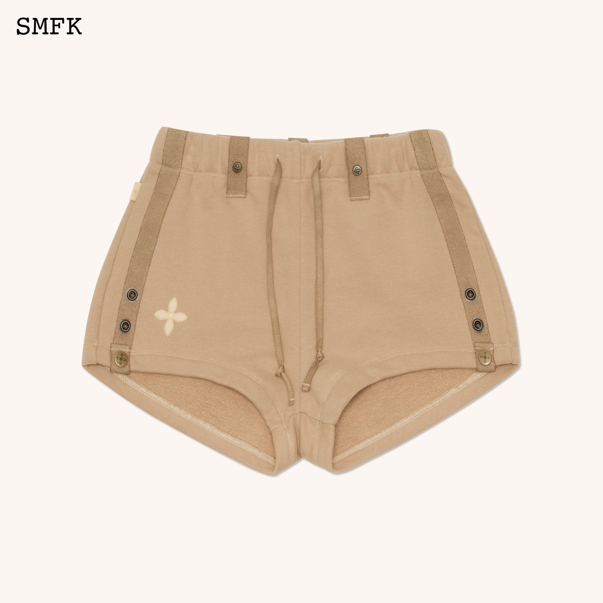 SMFK WildWorld Adventure Camping Shorts In Wheat | MADA IN CHINA