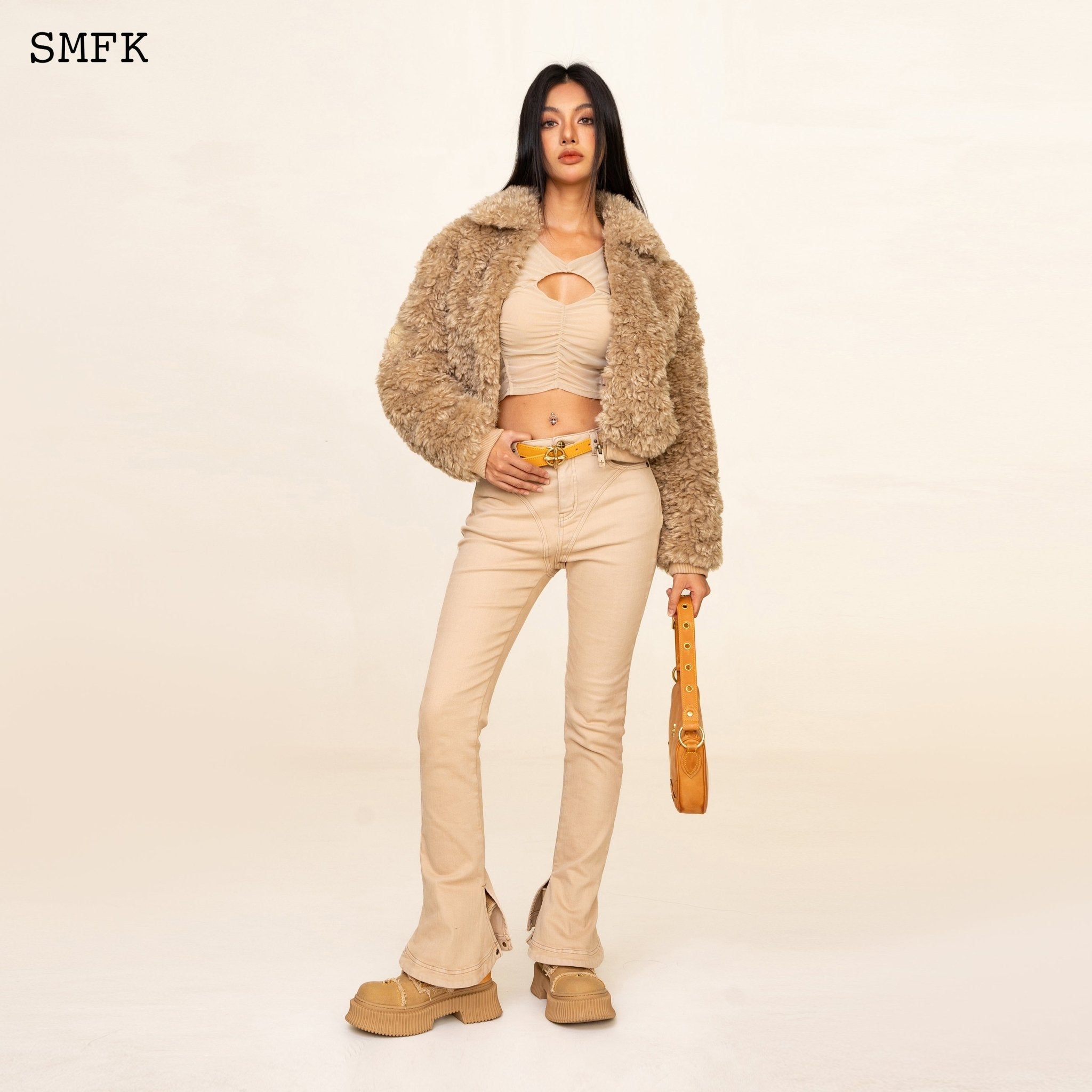 SMFK WildWorld Adventure Short Faux Fur Jacket | MADA IN CHINA