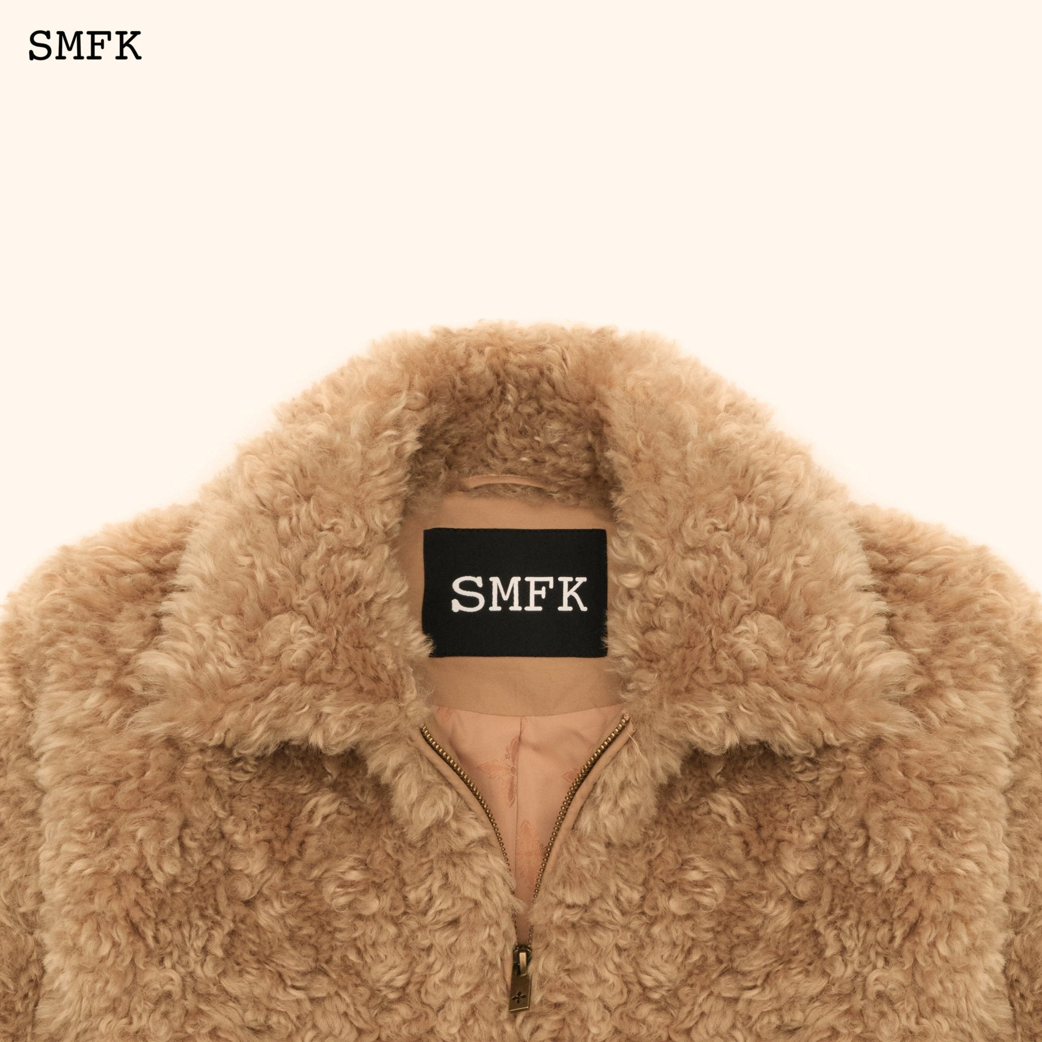 SMFK WildWorld Adventure Short Faux Fur Jacket | MADA IN CHINA