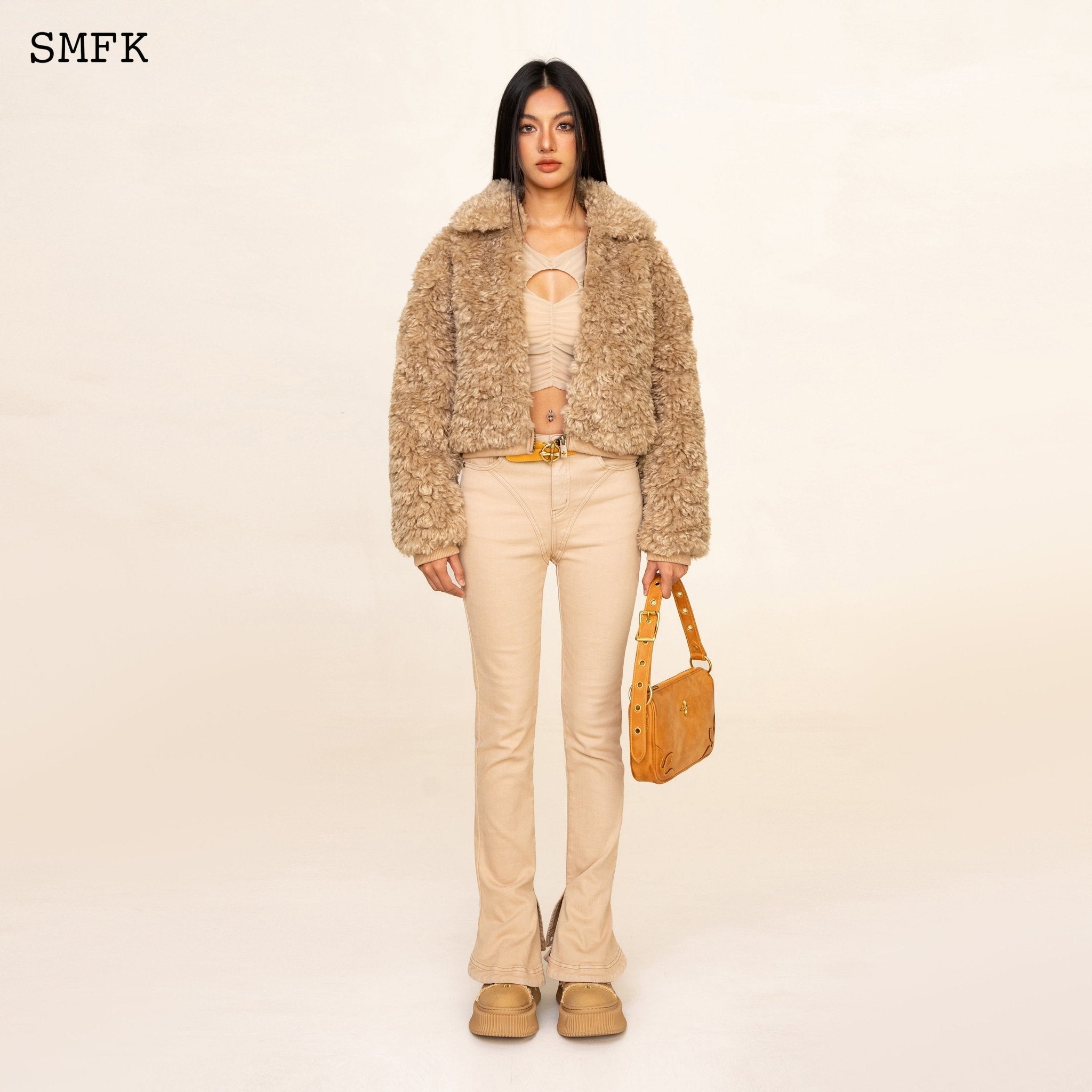 SMFK WildWorld Adventure Short Faux Fur Jacket | MADA IN CHINA